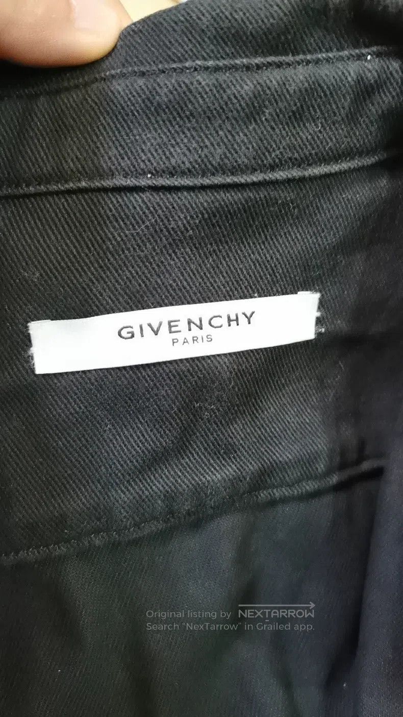 Givenchy Givenchy Black denim shirt with classic double pockets Size US M / EU 48-50 / 2 - 4 Thumbnail
