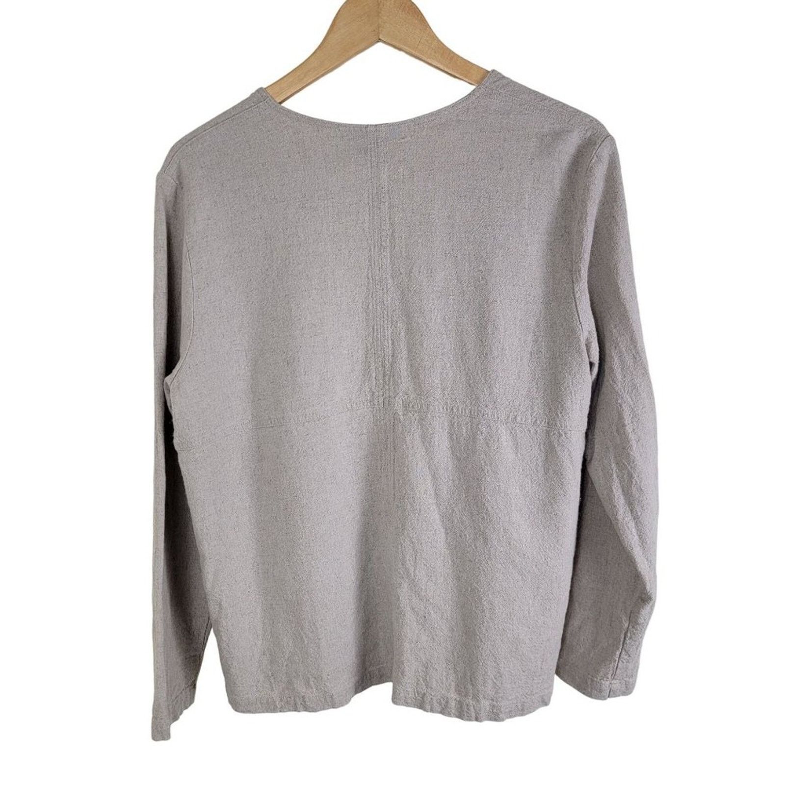 Orvis Orvis Womens Performance Crinkled Linen Open Cardigan Size L / US 10 / IT 46 - 2 Thumbnail