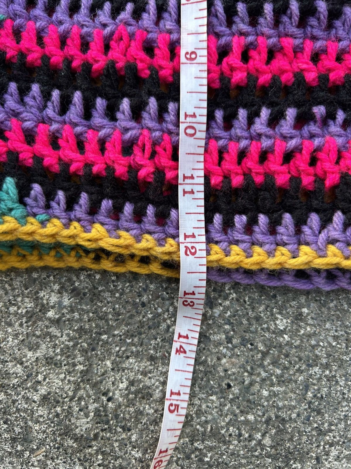 Other CUSTOM crocheted beanie Size ONE SIZE - 3 Thumbnail