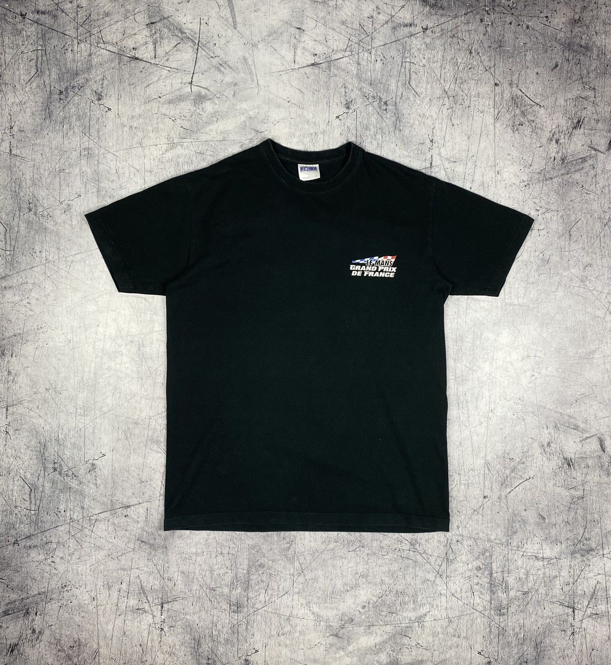 Vintage Vintage 00s Grand Prix De France Le Mans Racing Tee f1 y2k Size US L / EU 52-54 / 3 - 10 Thumbnail