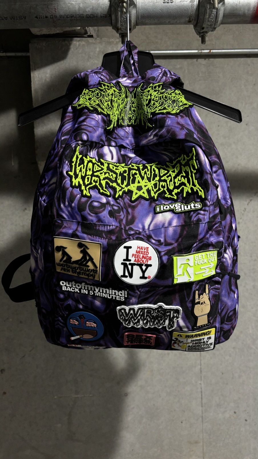 Other Wrstwrstwrst China Exclusive Backpack Size ONE SIZE - 2 Thumbnail