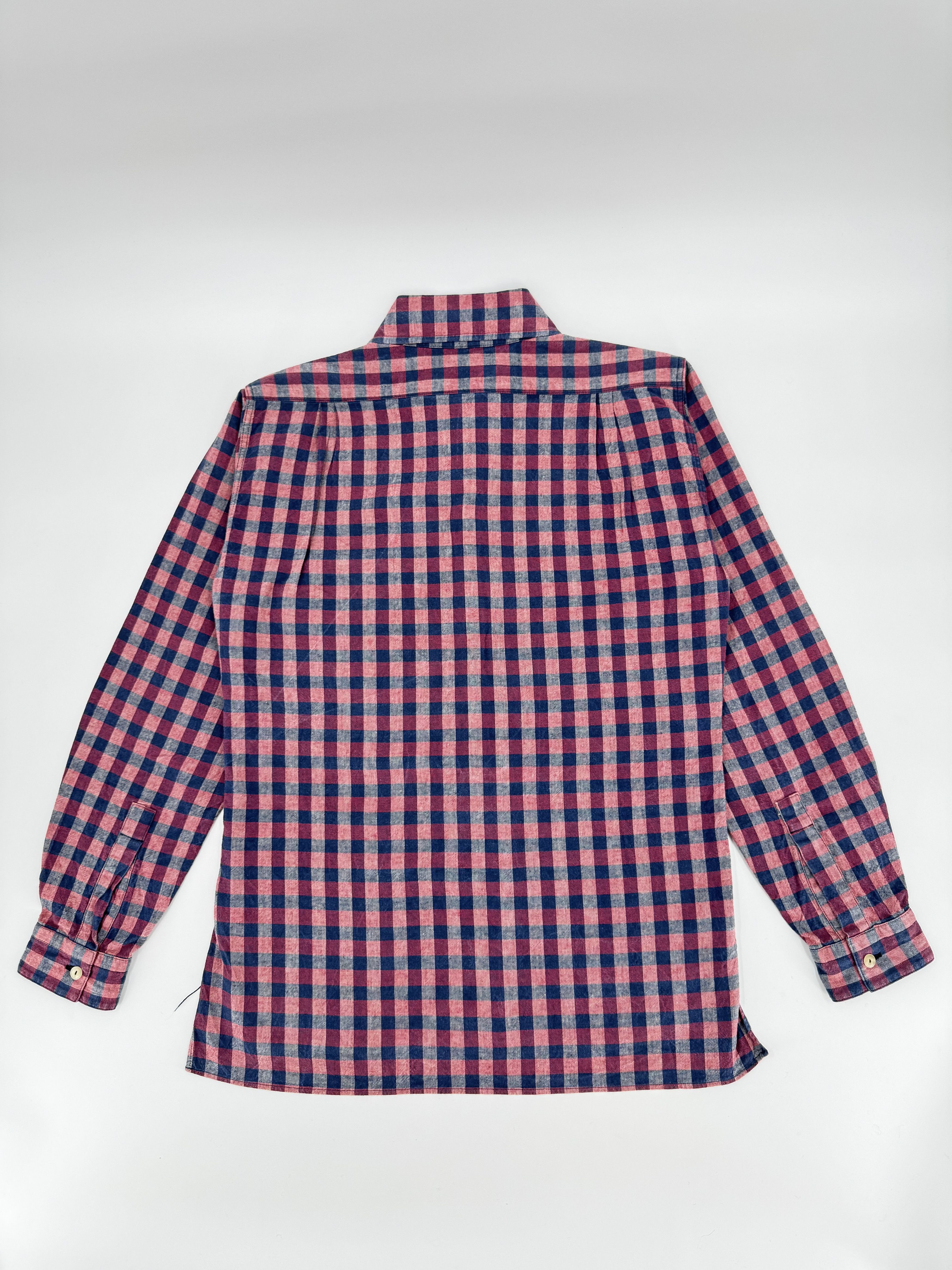 Mister Freedom × Sugar Cane Mister Freedom Sugar Cane Japan Woven Linen Plaid Shirt Size US S / EU 44-46 / 1 - 4 Thumbnail