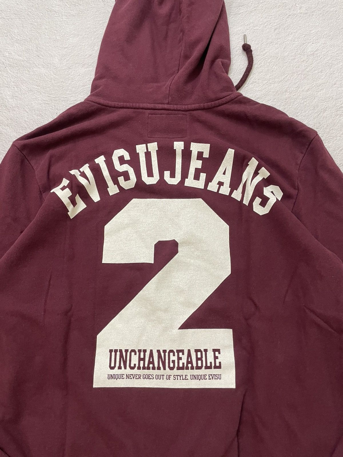 Japanese Brand 2000s Evisu Unchangeable 2 Hooded Embroidered Y2K Hysteric Size US L / EU 52-54 / 3 - 8 Thumbnail