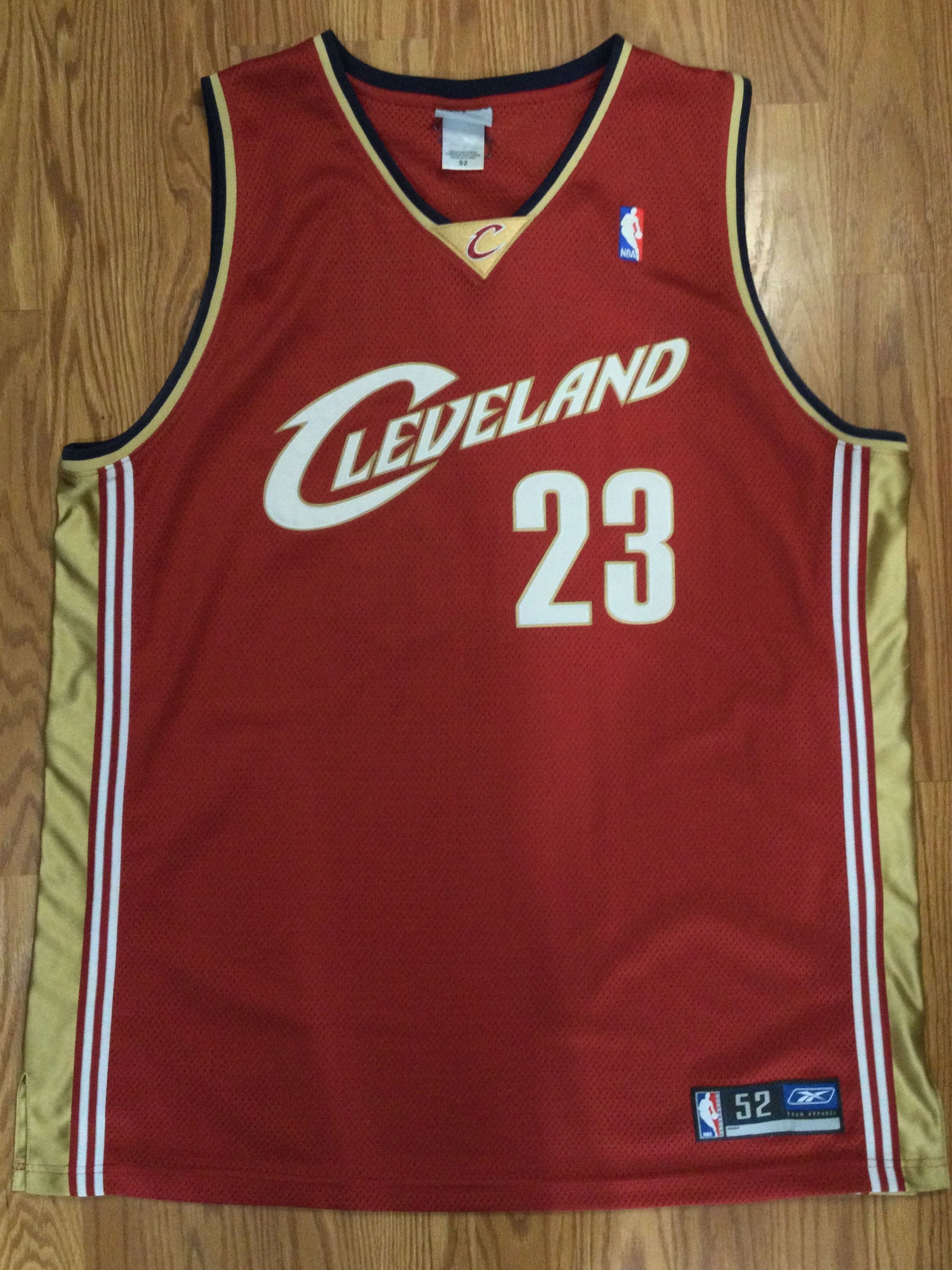 Reebok Authentic Cleveland Cavaliers LeBron James Reebok NBA Jersey Size US XXL / EU 58 / 5 - 2 Thumbnail