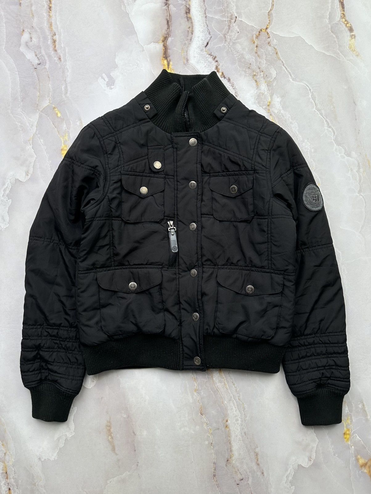 Japanese Brand Vintage Bomber Jacket Size M / US 6-8 / IT 42-44 - 1 Thumbnail