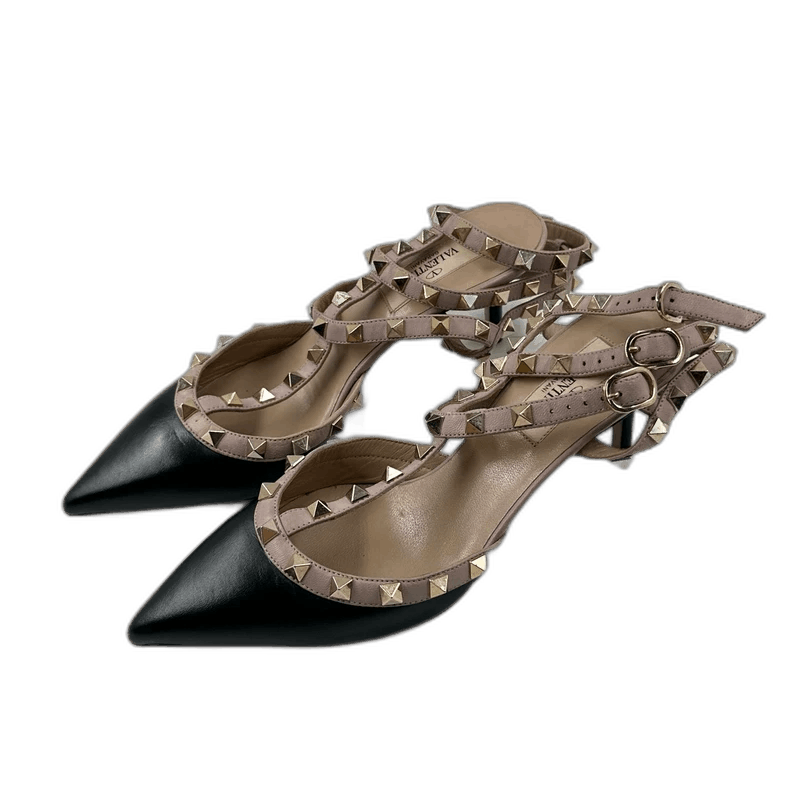 Valentino Valentino High Heels with Studded Straps Size US 6 / IT 36 - 1 Thumbnail