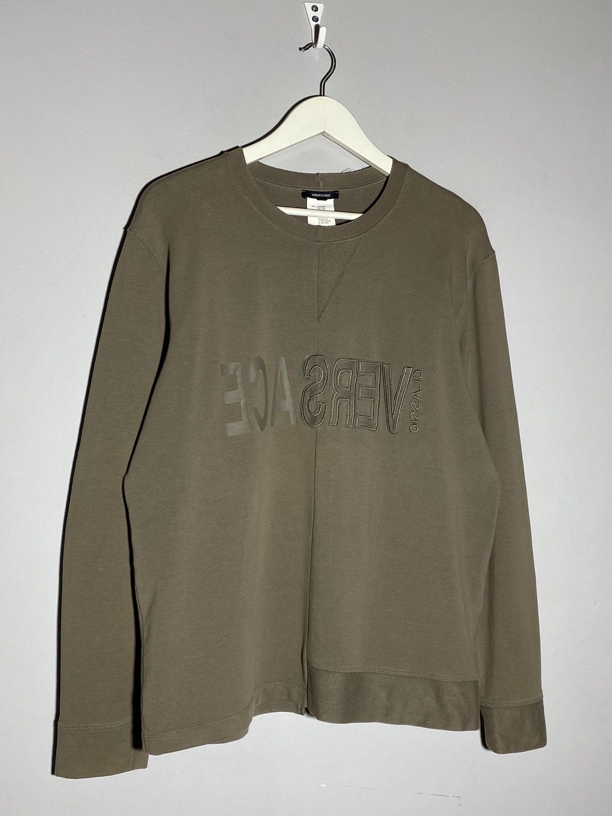 Versace × Vintage Versace Classic vintage reversible logo designed sweatshirt Size US L / EU 52-54 / 3 - 2 Thumbnail