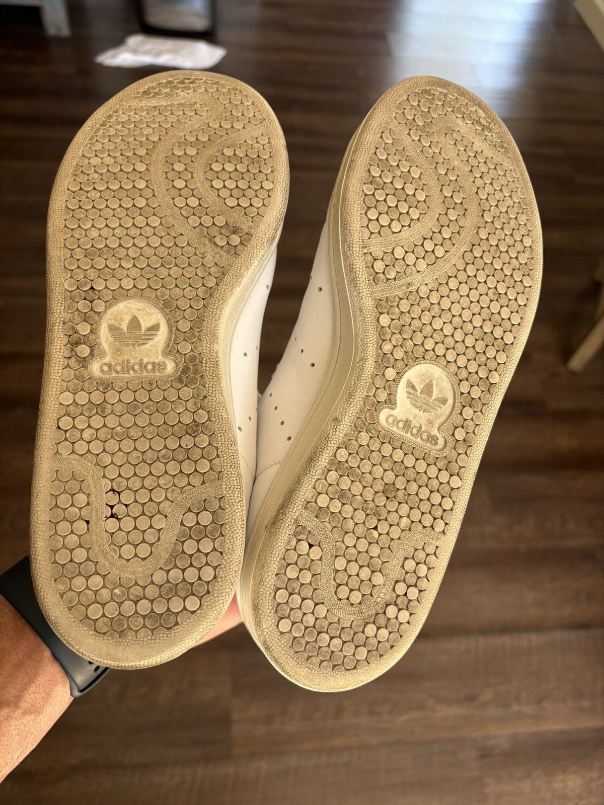 Adidas Adidas Stan Smith Cloud WhiteCloud WhiteCrystal Whit Size US 7 / EU 40 - 9 Thumbnail
