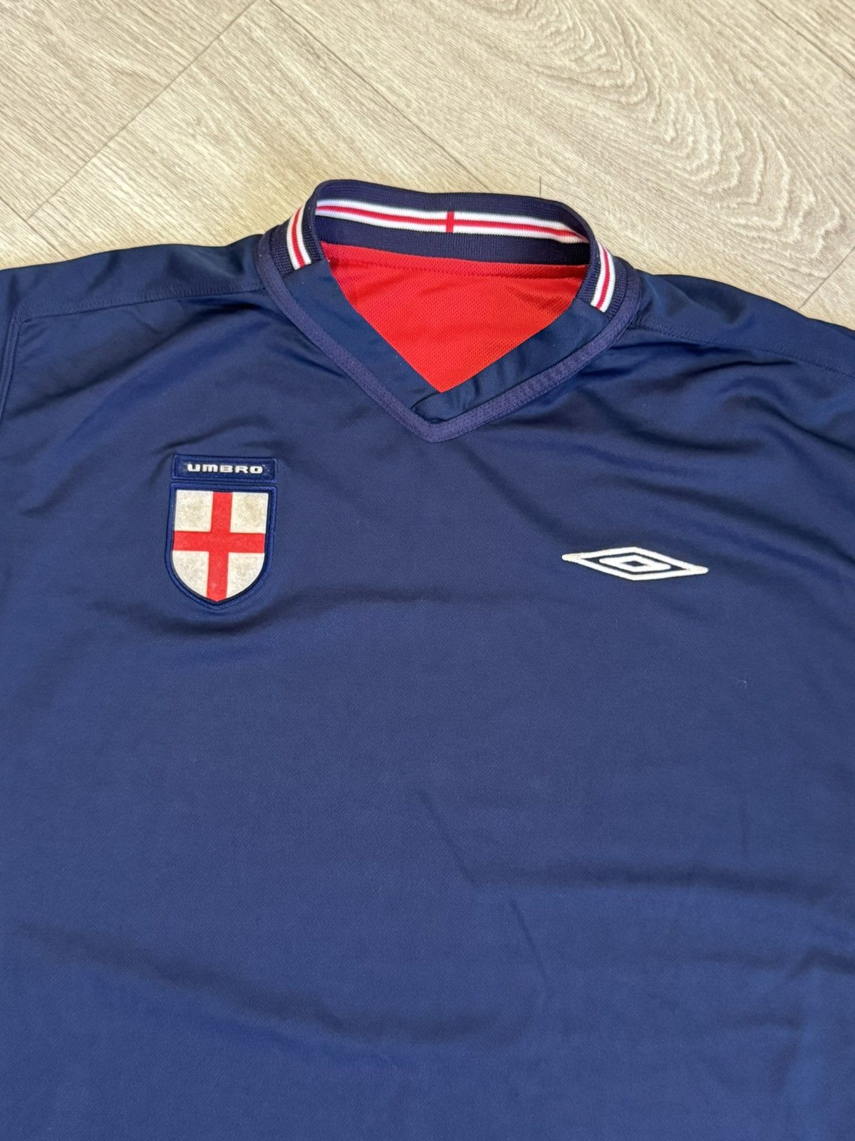 Umbro 🔷Vintage Umbro England 2002/04 Soccer jersey🔷 Size US XXL / EU 58 / 5 - 6 Thumbnail