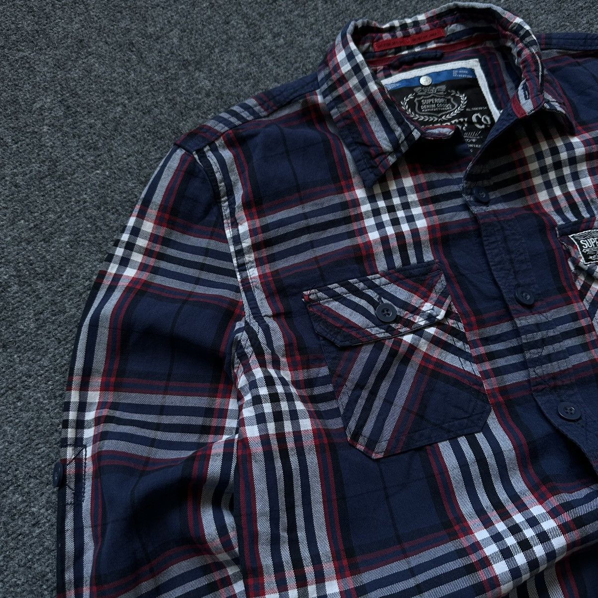 Superdry VTG Western Checked Shirt Superdry Size M Cowboy Old Money Size US M / EU 48-50 / 2 - 10 Thumbnail