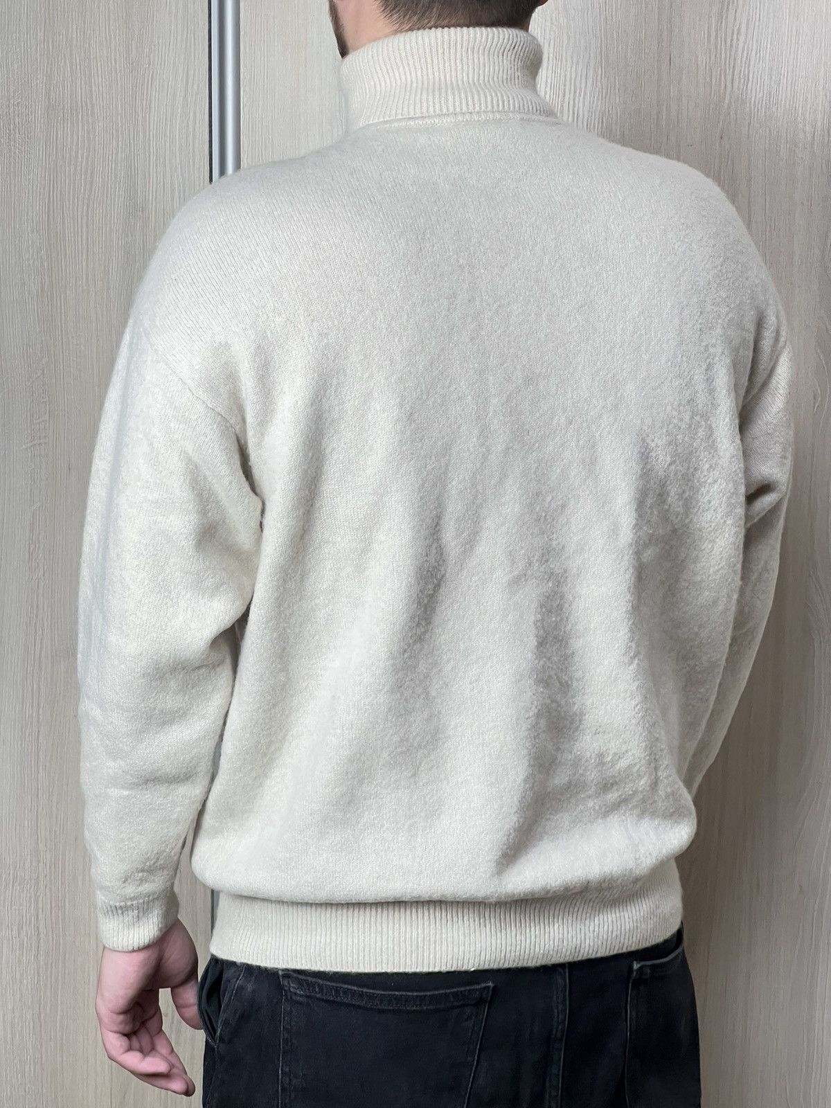 Balenciaga Balenciaga Big Logo Oversized Wool Cashmere Sweater Size US L / EU 52-54 / 3 - 11 Thumbnail