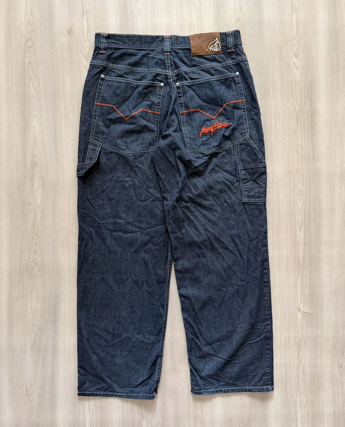 Vintage Vintage Johnny Blaze Carpenter Embroidered Sz 34 Hip Hop Size US 42 / EU 58 - 1 Thumbnail