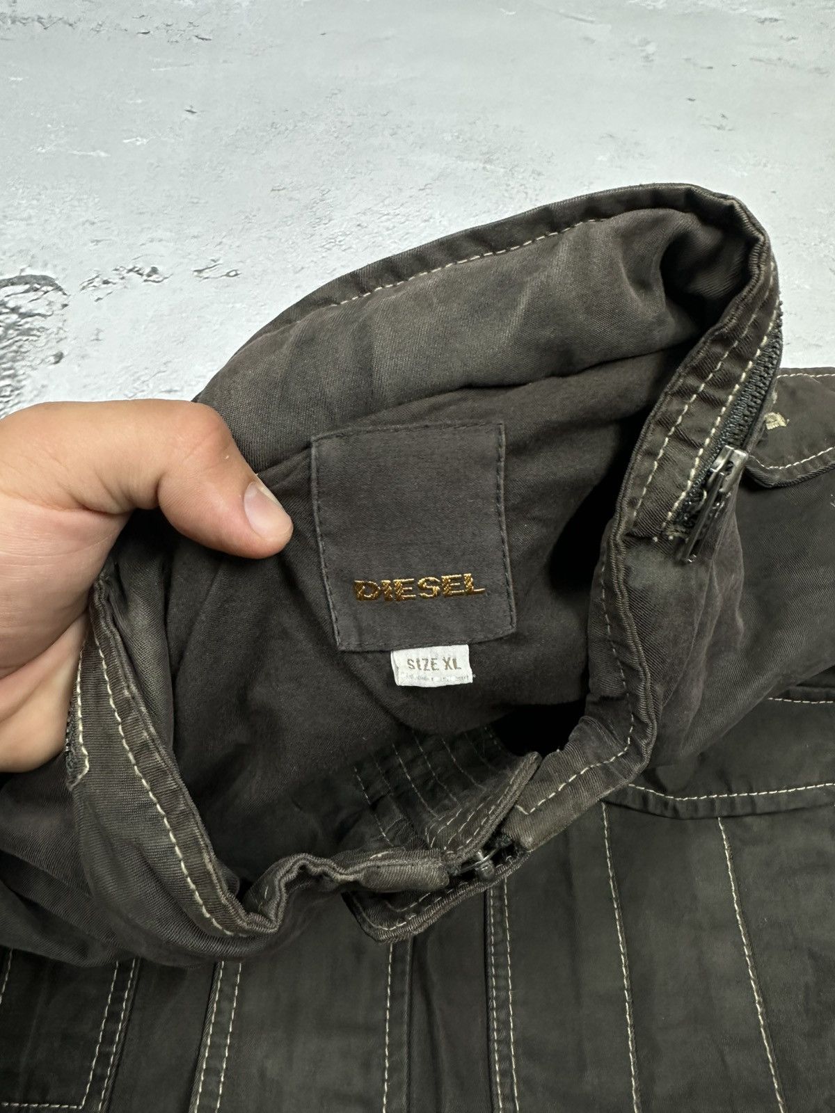 Diesel Diesel Liquid Space Experiment Multipocket Tactical Jacket Size US XL / EU 56 / 4 - 5 Thumbnail