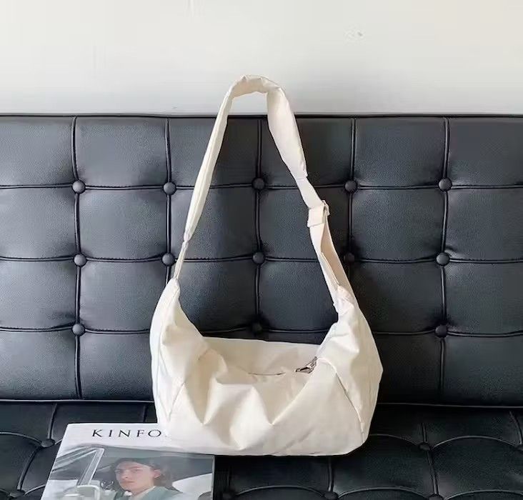 Japanese Brand Casual Nylon Crossbody Dumpling Bag Size ONE SIZE - 1 Thumbnail