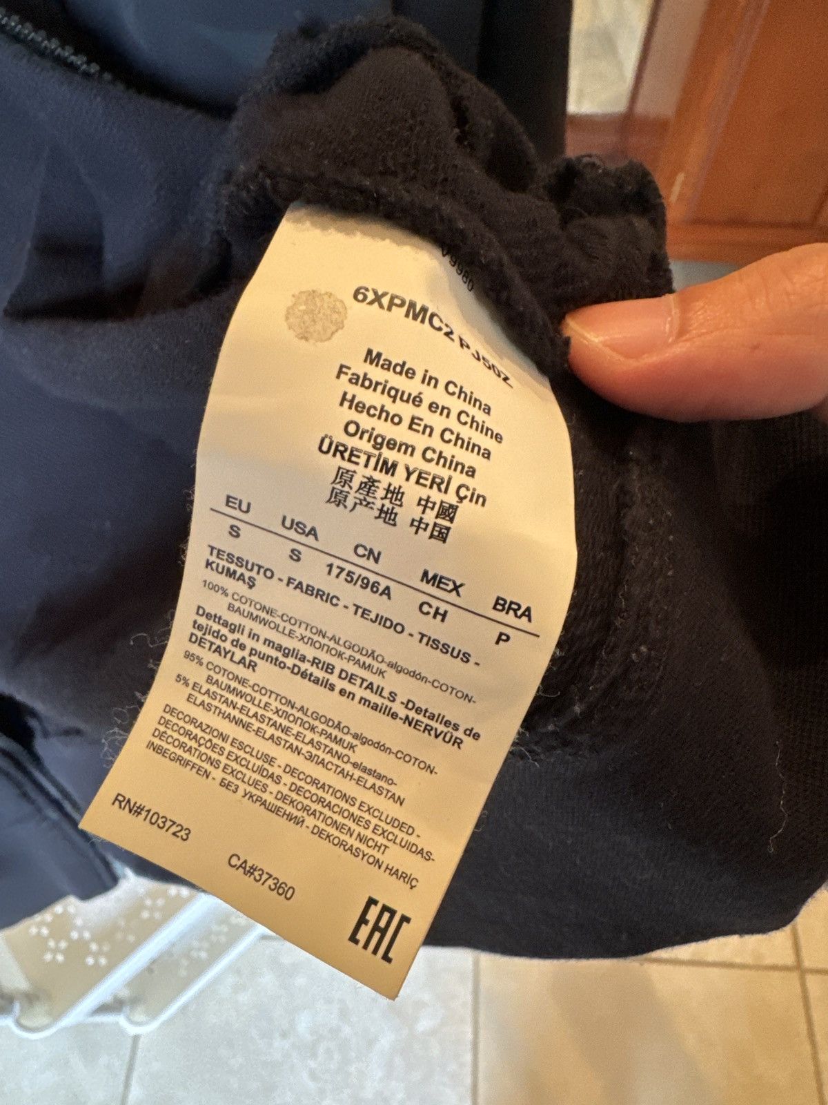 Emporio Armani EA7 zip up sweatshirt Size US S / EU 44-46 / 1 - 4 Thumbnail