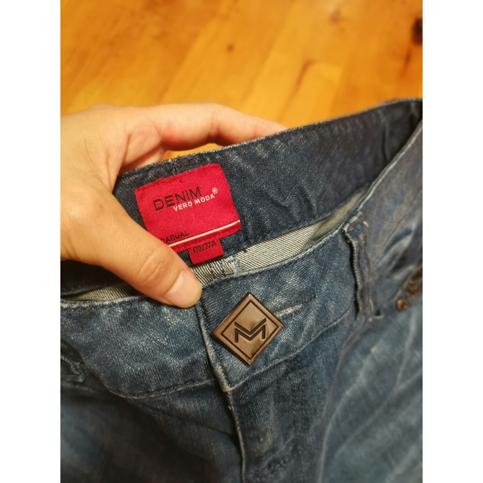 Hysteric Glamour × Japanese Brand × Vintage Vintage Japanese Brand Faded Low-rise Bootcut Denim Jeans Size US 30 / EU 46 - 7 Thumbnail