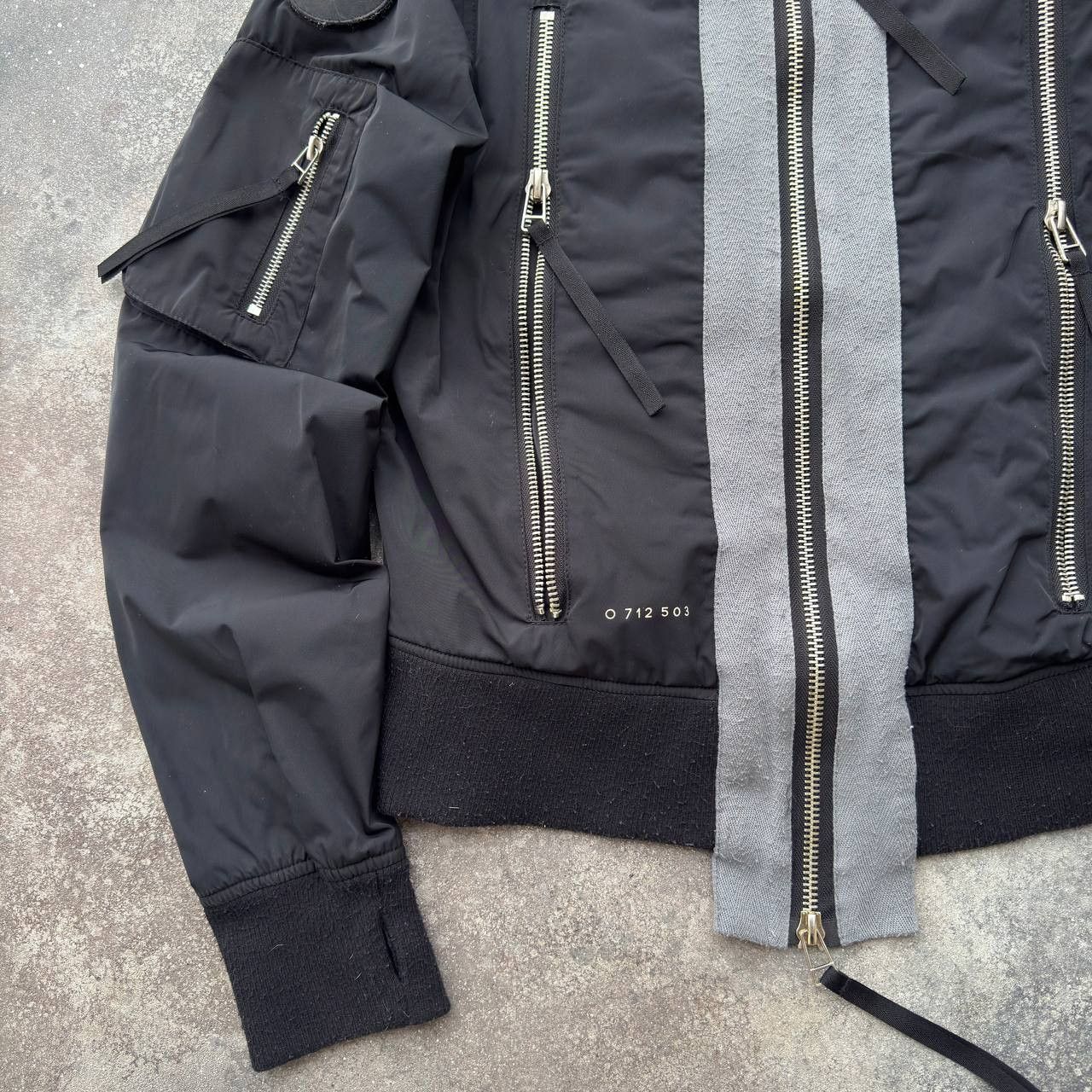 20471120 × Japanese Brand × Vintage Japanese Style Zip Details Techwear Bomber Jacket Size US M / EU 48-50 / 2 - 9 Thumbnail