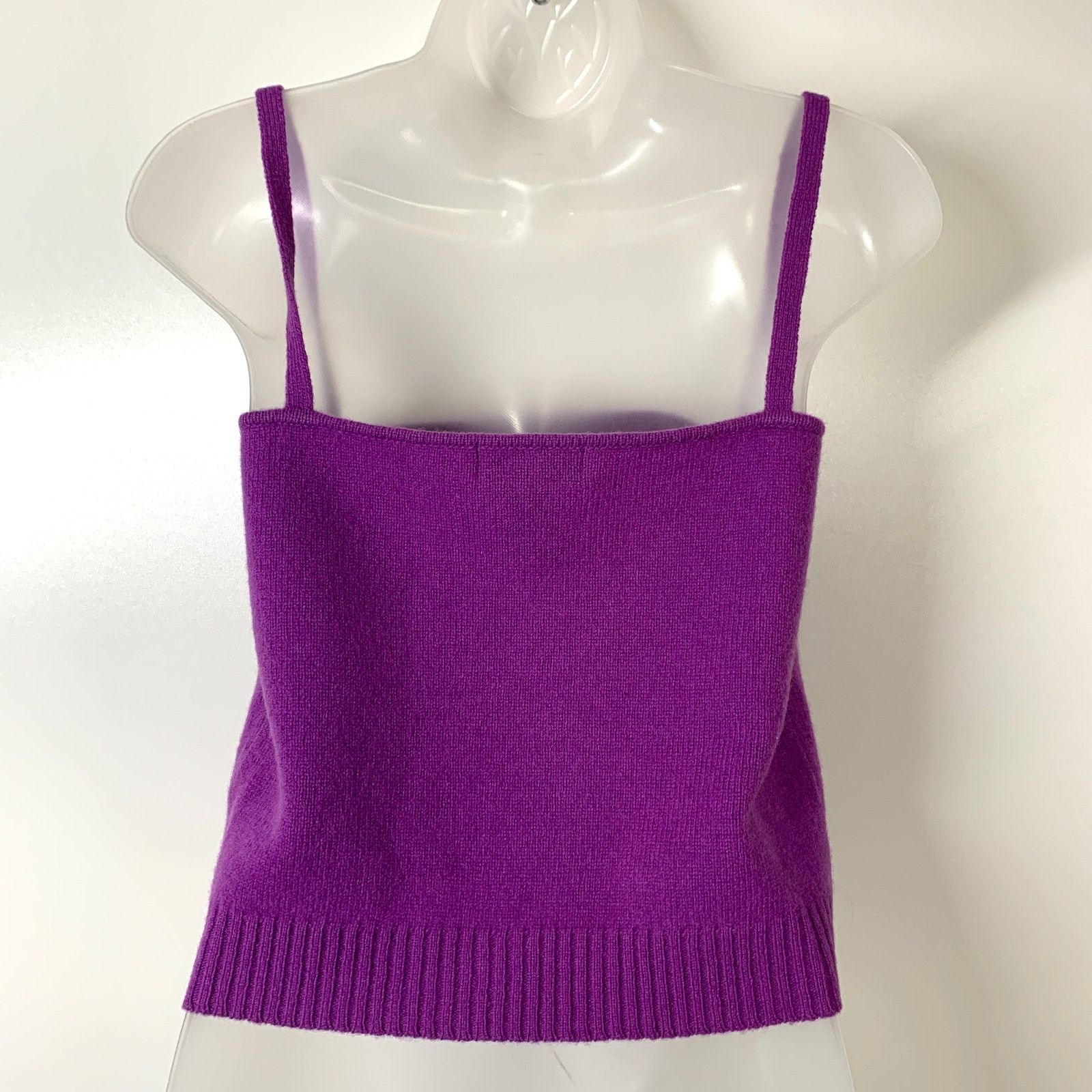 Ralph Lauren Ralph Lauren Wool Camisole Purple Y2K 90's Size L / US 10 / IT 46 - 4 Thumbnail
