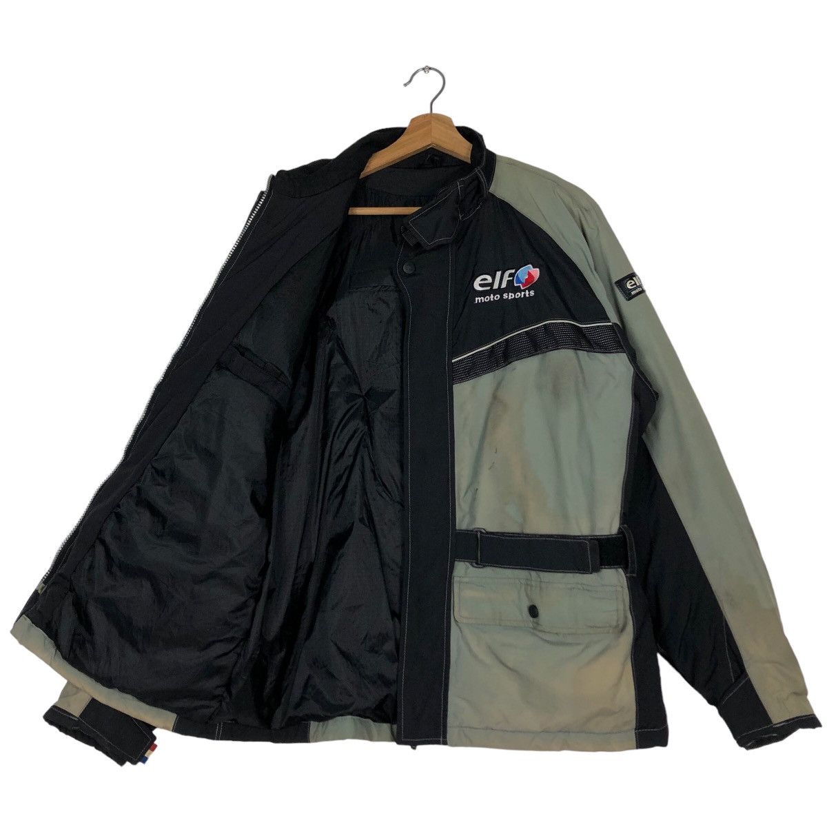 Japanese Brand 🔥Vtg Motorcycle Racing Jacket Big Logo Elf Motor Sports Size US L / EU 52-54 / 3 - 10 Thumbnail