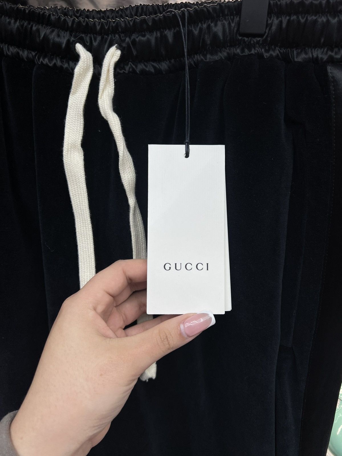Gucci Gucci Velour Black Sweatsuit Set Size US M / EU 48-50 / 2 - 23 Thumbnail