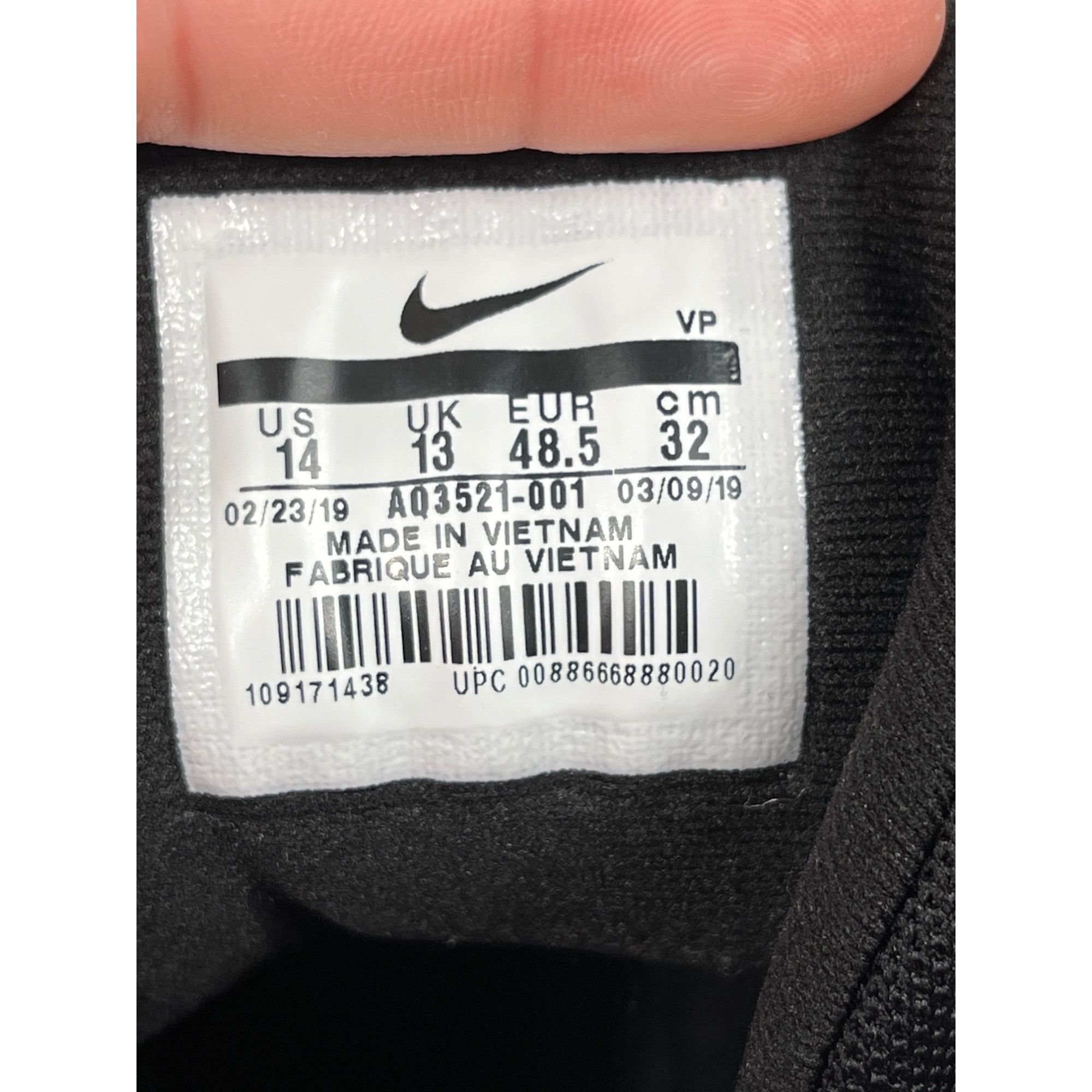 Nike Nike Mens Air Precision ll Basketball Shoes Size 14 SKU 7358 Size US 14 / EU 47 - 8 Thumbnail