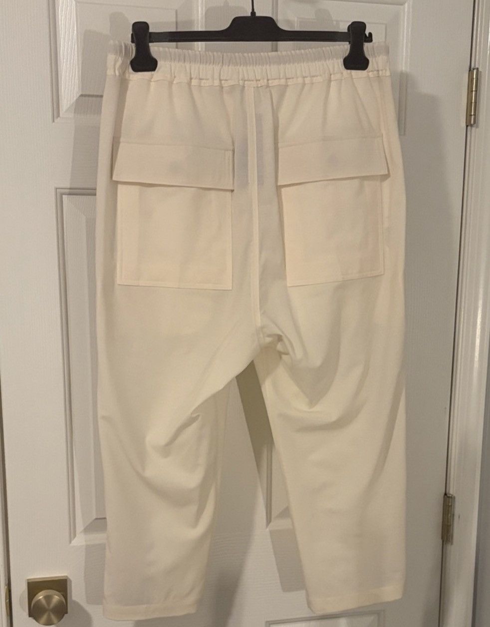 Rick Owens Rick Owens Fogachine Natural Cropped Drawstring Astaires Size US 36 / EU 52 - 7 Thumbnail