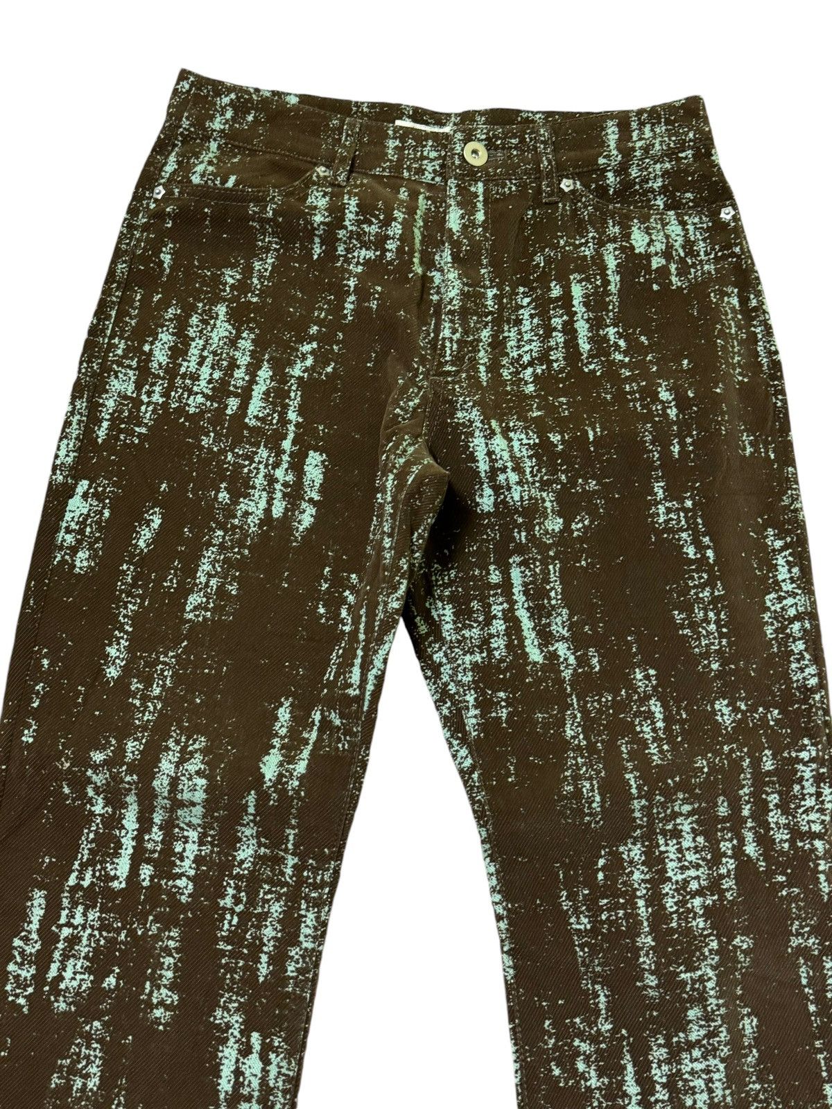Hysteric Glamour × Japanese Brand LETITIA VELVET MATRIX INSPIRED RARE PANTS Size US 27 - 5 Thumbnail