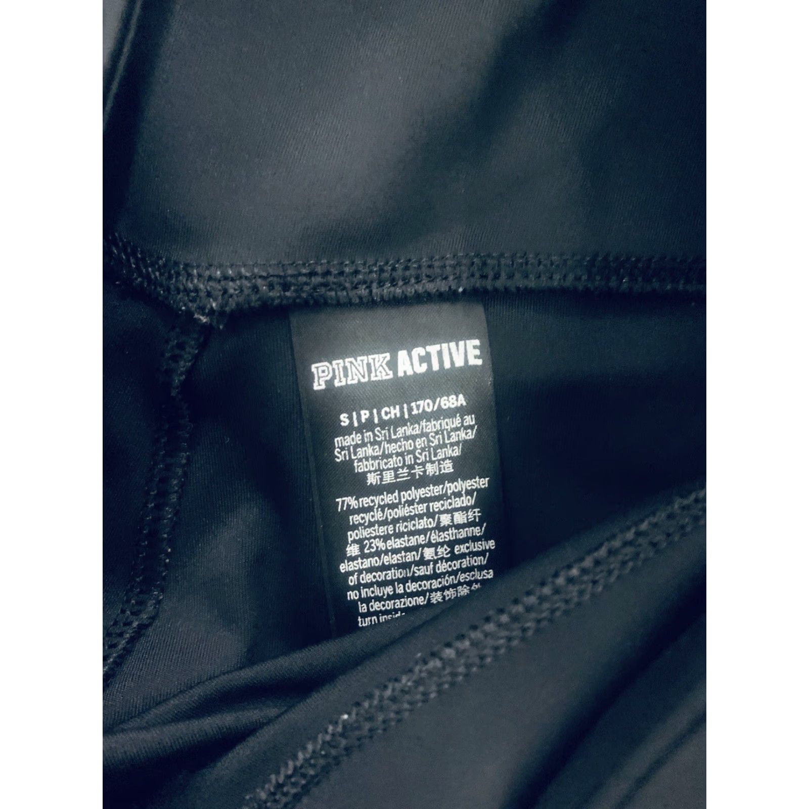 Victoria's Secret **Victoria's Secret PINK Women's Size Small Black Leggings** User: Victoria's Secret Pink Women's Size Small Black Leggings Size 28" / US 6 / IT 42 - 2 Thumbnail