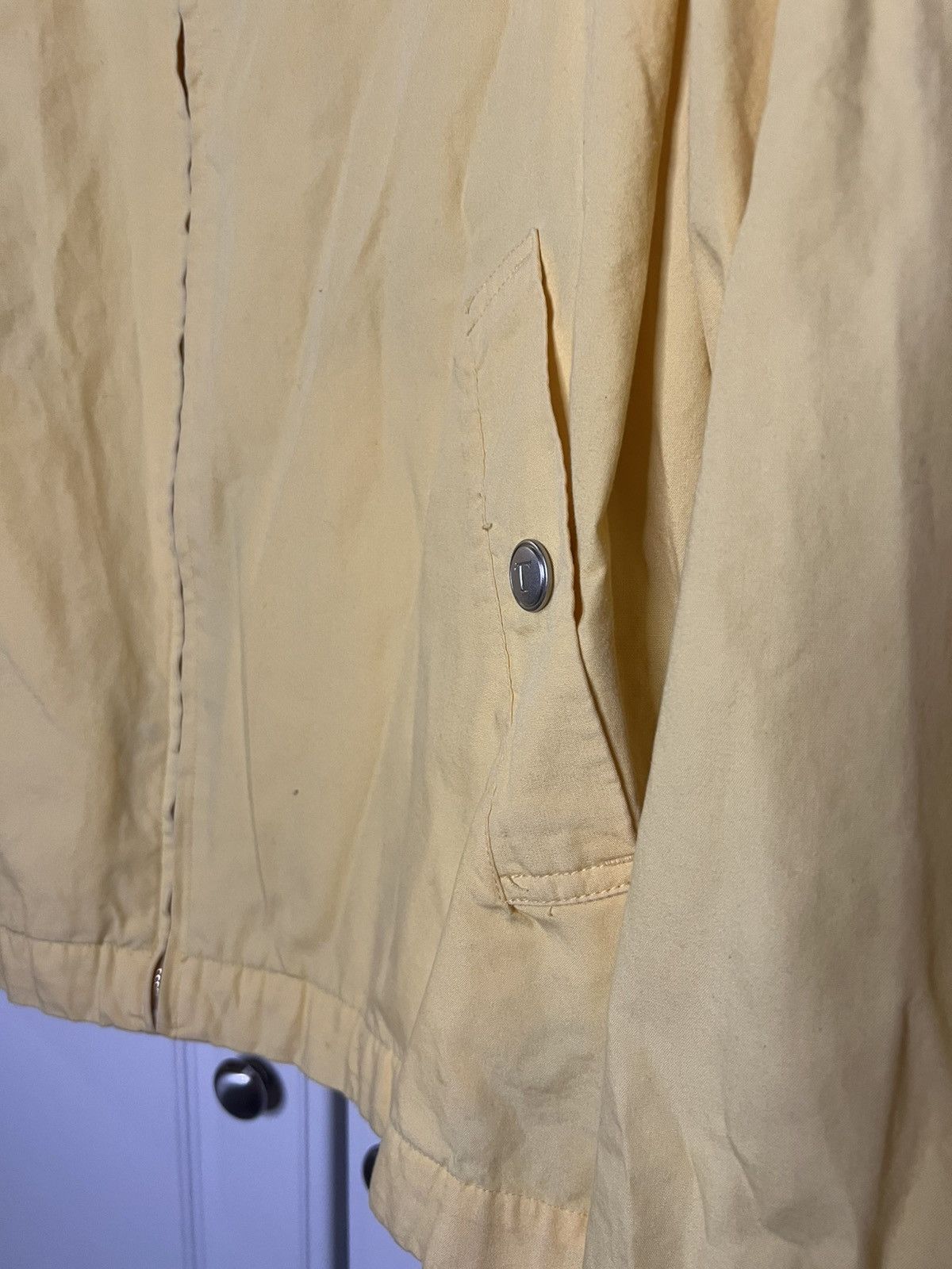 Tommy Hilfiger × Vintage Vintage Butter Yellow Toy Hilfiger Jacket Size US XL / EU 56 / 4 - 5 Thumbnail
