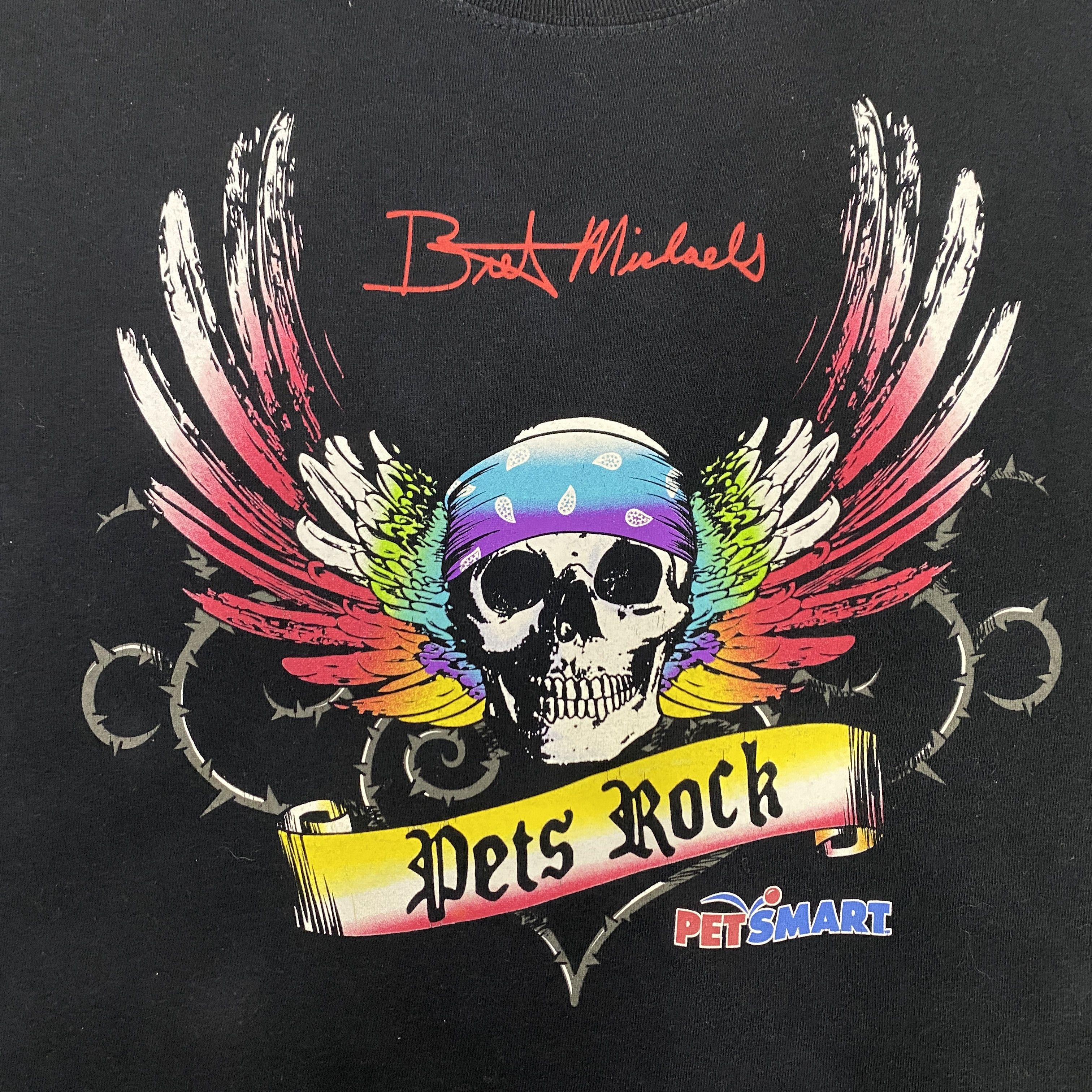Japanese Brand Vintage Bret Michaels Pets Rock PetSmart Graphic - H093 Size US XL / EU 56 / 4 - 3 Thumbnail