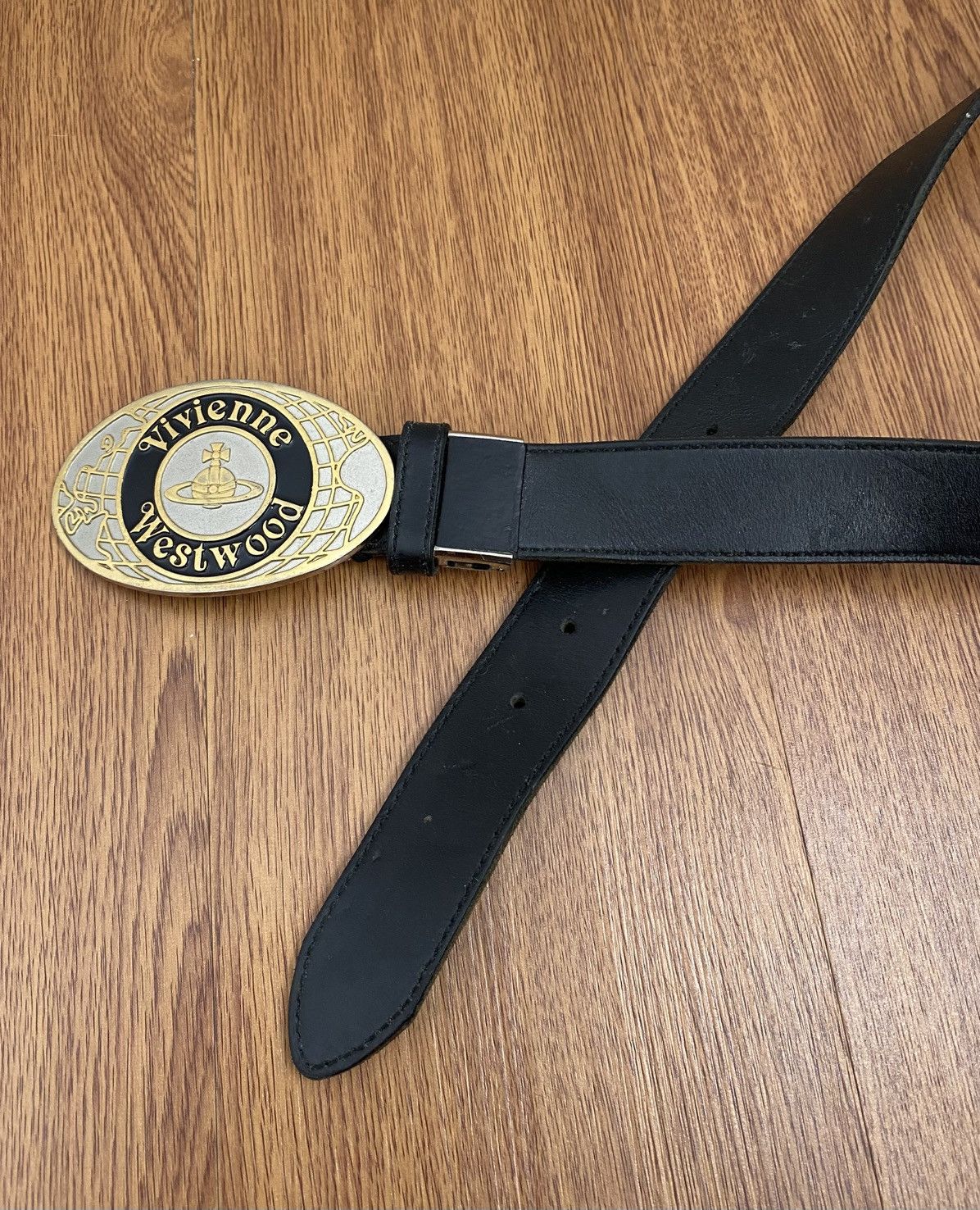 Vivienne Westwood Vivienne Westwood MAN orb leather belt Size ONE SIZE - 2 Thumbnail