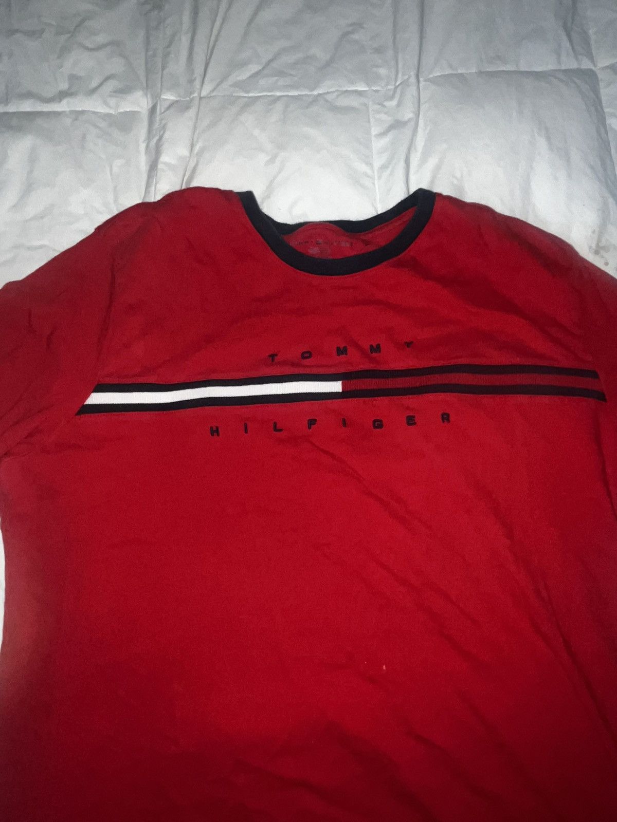 Tommy Hilfiger Striped Tommy Size US L / EU 52-54 / 3 - 1 Thumbnail