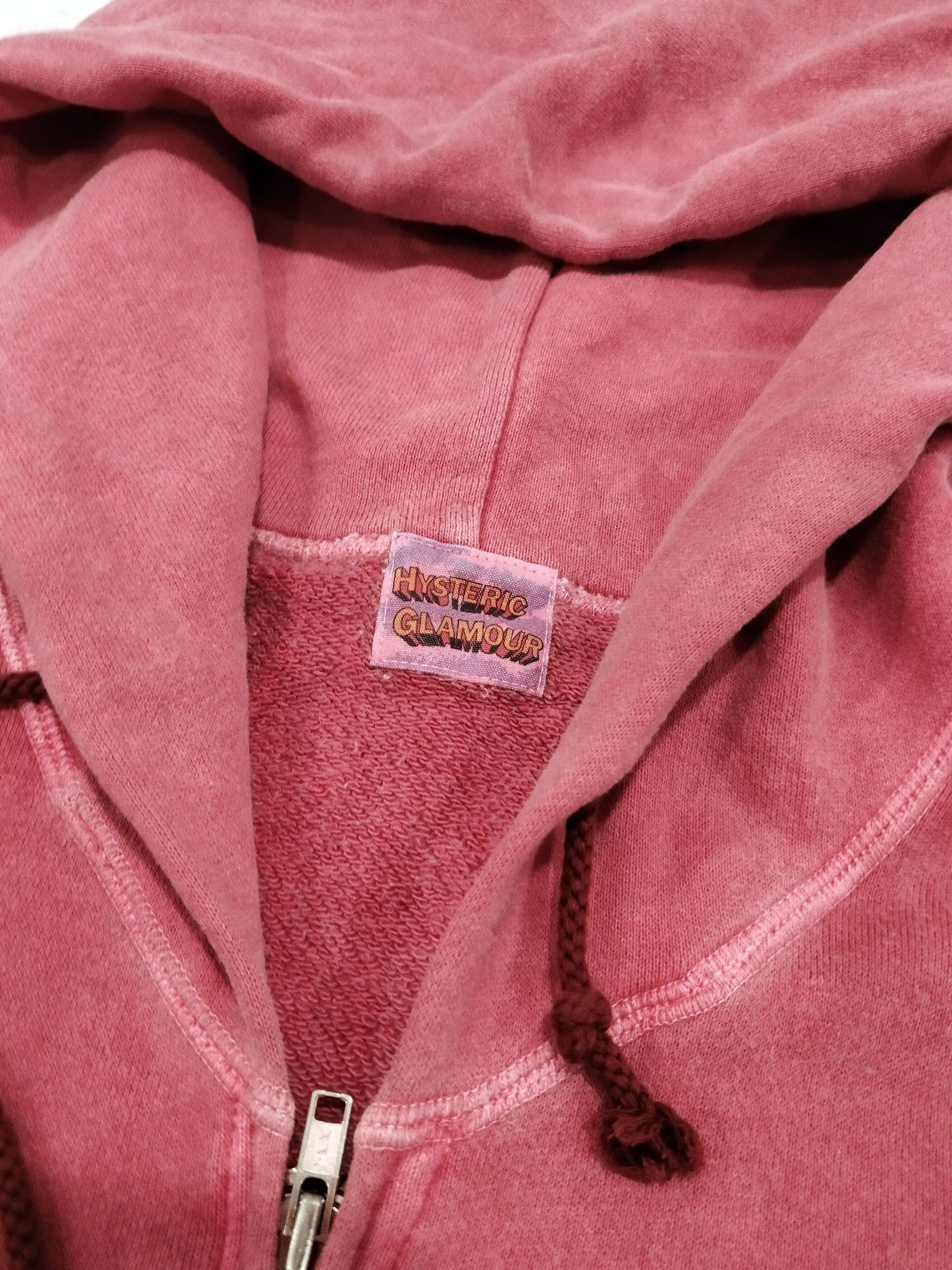 Hypebeast × Hysteric Glamour × Vintage Vtg Hysteric Glamour Revolt Super Fuzz Hoodie Sweatshirt Size US M / EU 48-50 / 2 - 4 Thumbnail