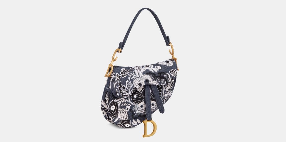 Dior o1w1db10125 Size: OS / Saddle Bag with Strap in Multicolor Size ONE SIZE - 1 Thumbnail