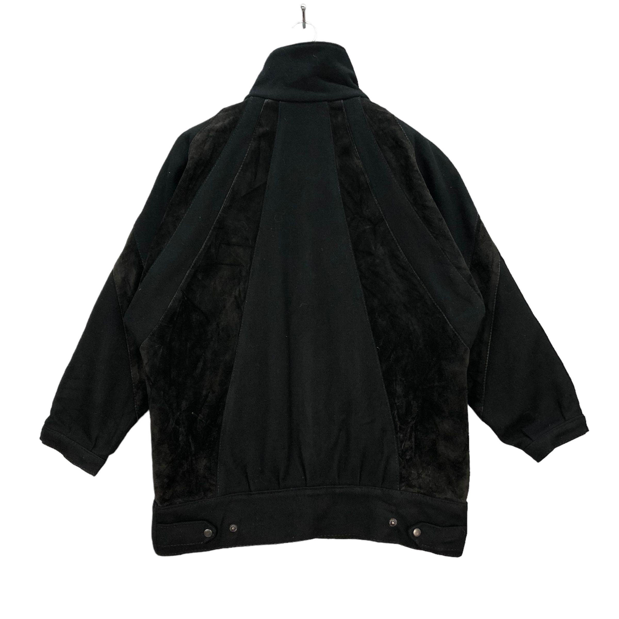 Genuine Leather TRENDZ WOOL LEATHER HYBRID JACKET #7304-127 Size US L / EU 52-54 / 3 - 15 Thumbnail