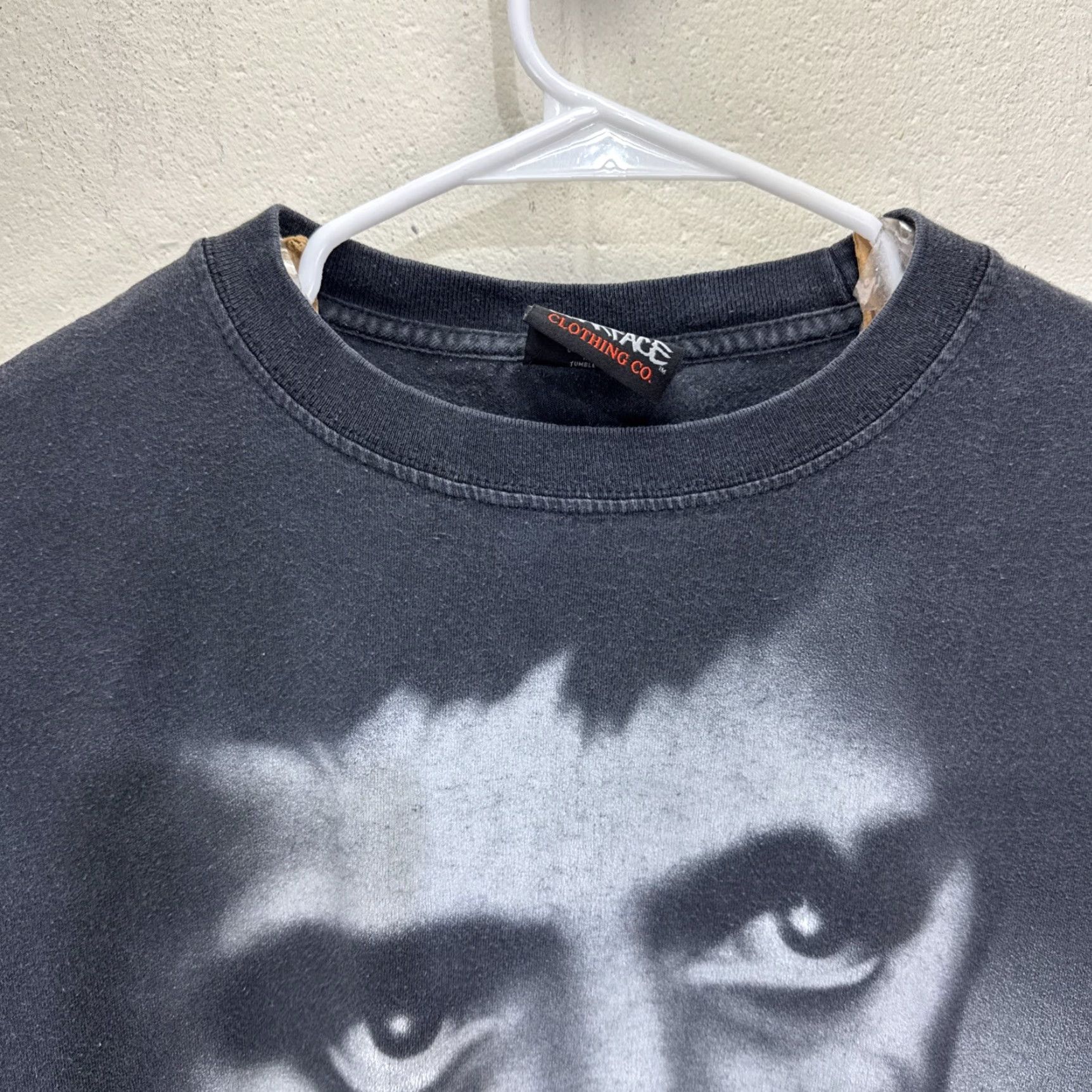 Vintage VINTAGE Scarface Graphic T-Shirt Black XL 90s Movie Hip Hop Mens Size US XL / EU 56 / 4 - 5 Thumbnail