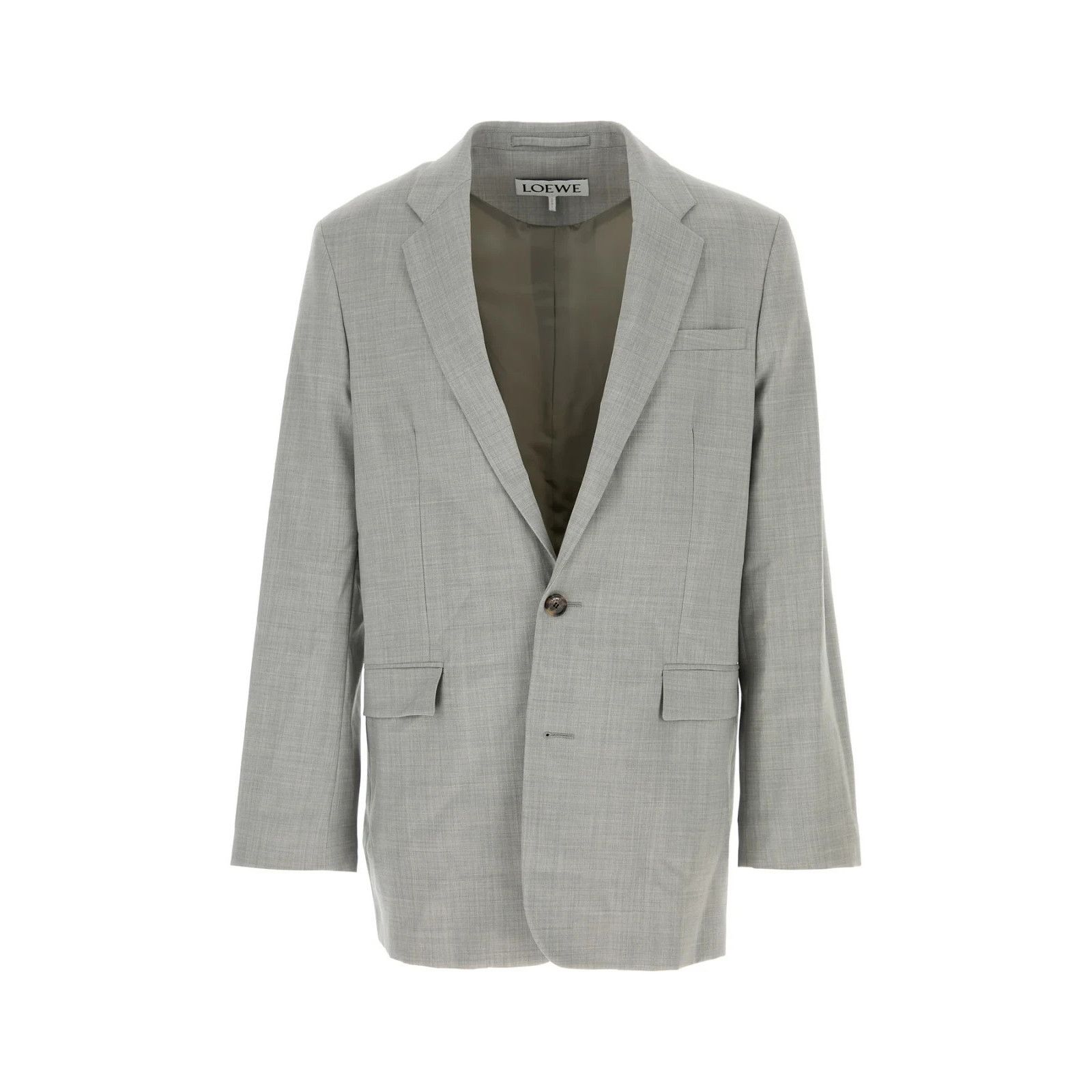 Loewe LOEWE Gray Wool Blazer New & Authentic (Men's size:48;) Size US M / EU 48-50 / 2 - 1 Thumbnail