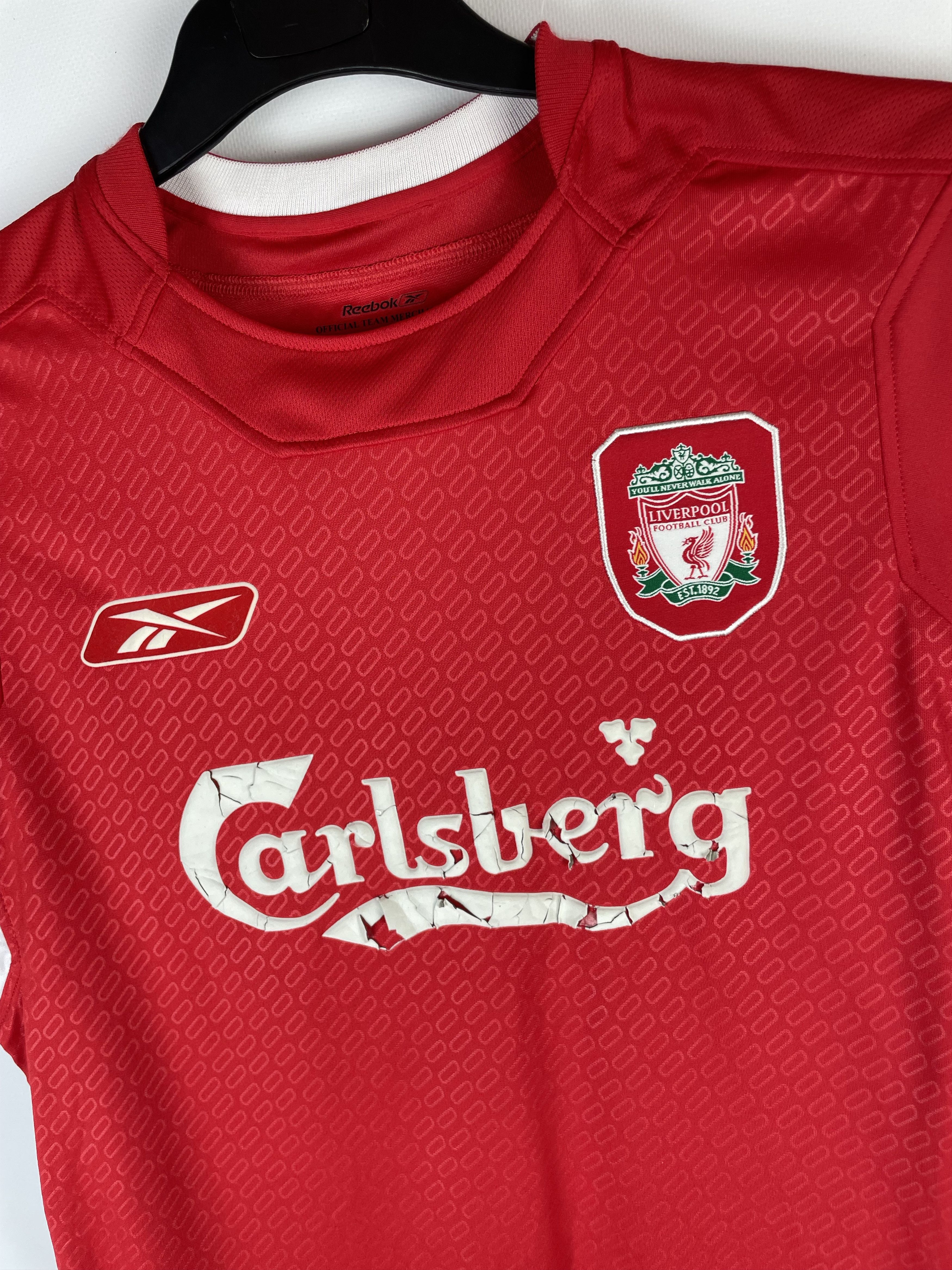 Reebok Liverpool Reebok soccer jersey carlsberg vintage Size US S / EU 44-46 / 1 - 4 Thumbnail
