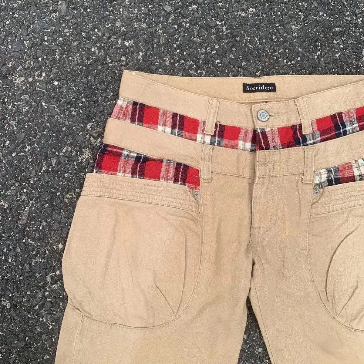 Seditionaries DOUBLE WAIST TROUSERS JAPANESE MONKEY POCKET VERY RARE PANTS Size US 32 / EU 48 - 6 Thumbnail