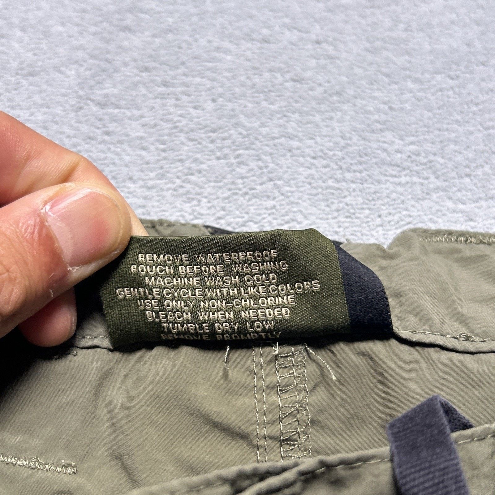 Wrangler BSA Baggy Cargo Shorts Mens Medium 35x11 Boy Scouts America Size US 35 - 6 Thumbnail