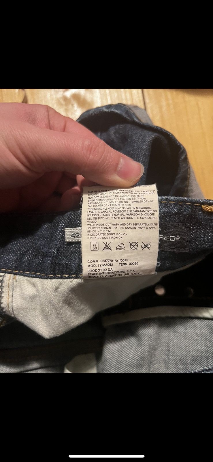Dsquared2 Rare Dsquared2 Vintage Y2K Mini Skirt Selvedge Denim 42 Size 28" / US 6 / IT 42 - 9 Thumbnail