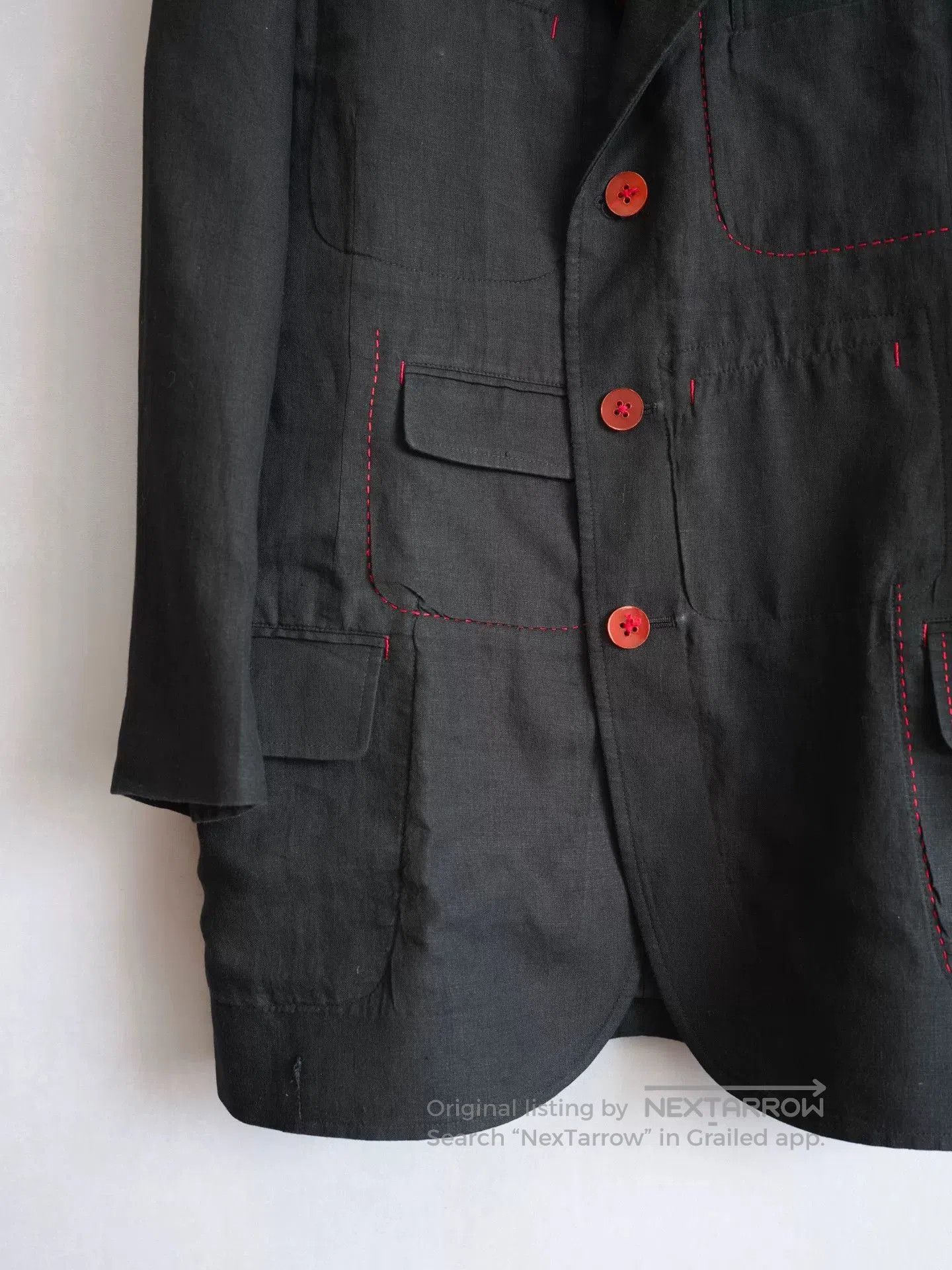 Yohji Yamamoto Yohji Yamamoto 05SS Linen Jacket. Size US M / EU 48-50 / 2 - 5 Thumbnail