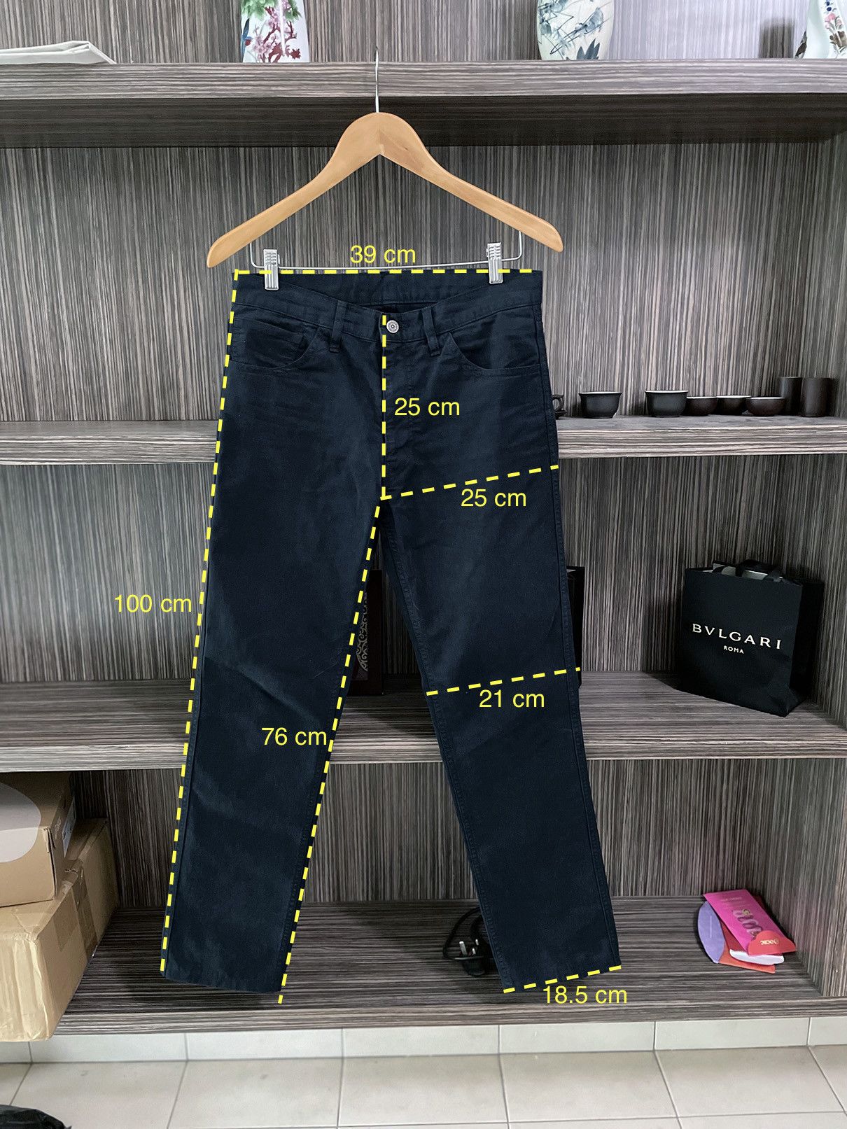 Visvim Visvim 12SS FLUXUS 03 CHINO Pants Sz. 1 Navy 01121050008017 Size US 32 / EU 48 - 2 Thumbnail