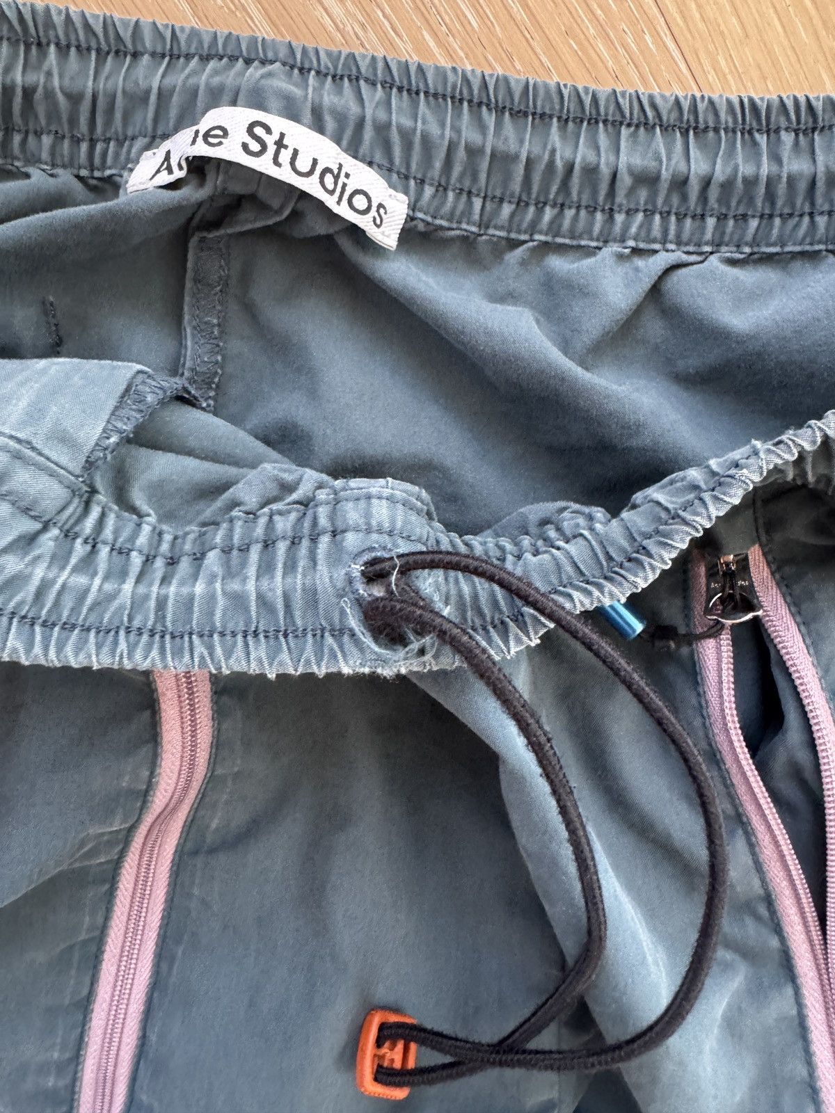 Acne Studios Acne Studios Technical Zip Trousers Size US 33 - 6 Thumbnail