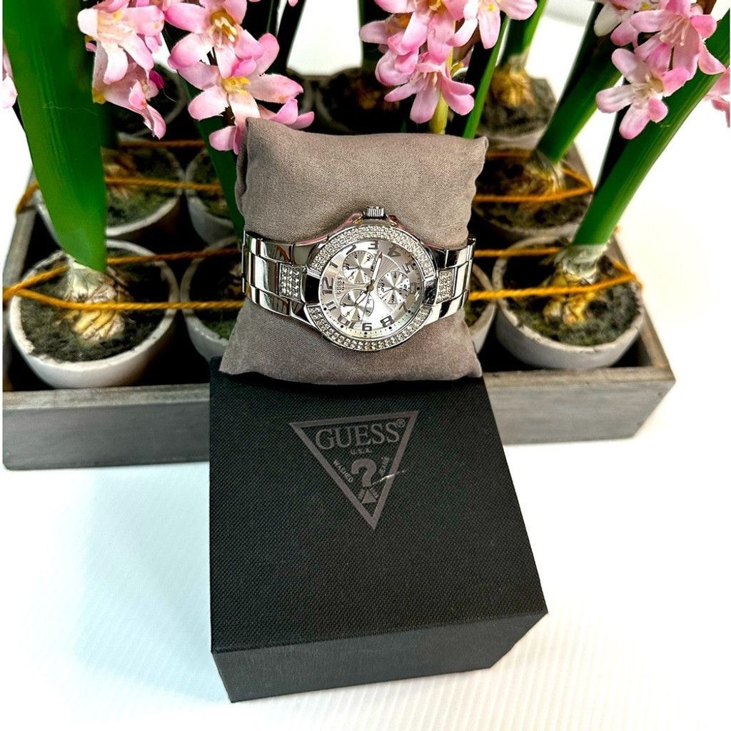 Guess Guess stainless steel watch with minor scratches Size ONE SIZE - 1 Thumbnail