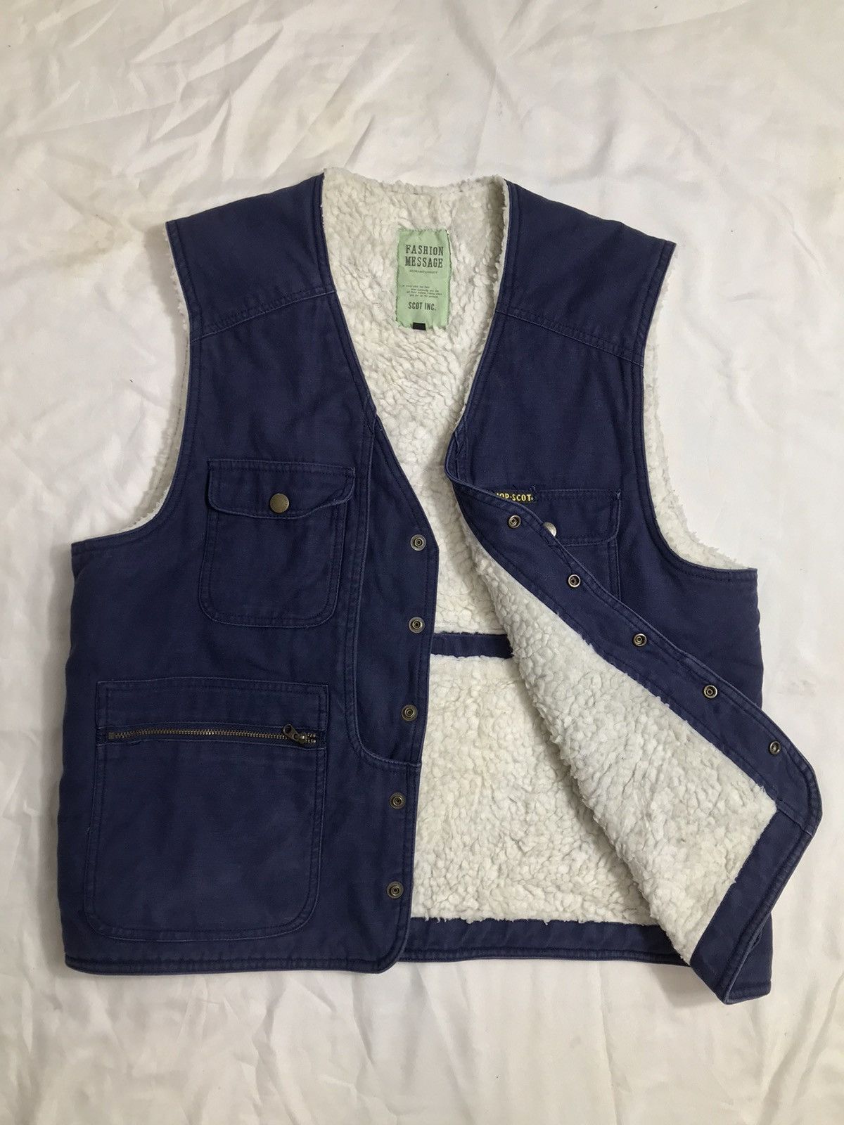 Gear for Sports Scot Inc Tatical Pocket Fleece Vest Size US L / EU 52-54 / 3 - 7 Thumbnail