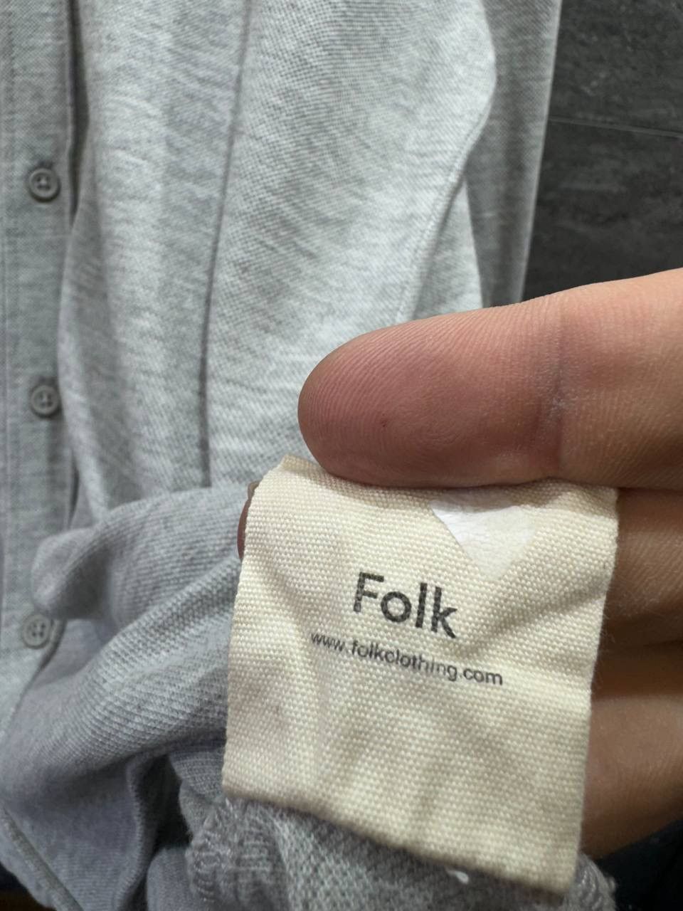 Folk Folk Longsleeve Shirt Button Up Size US M / EU 48-50 / 2 - 7 Thumbnail