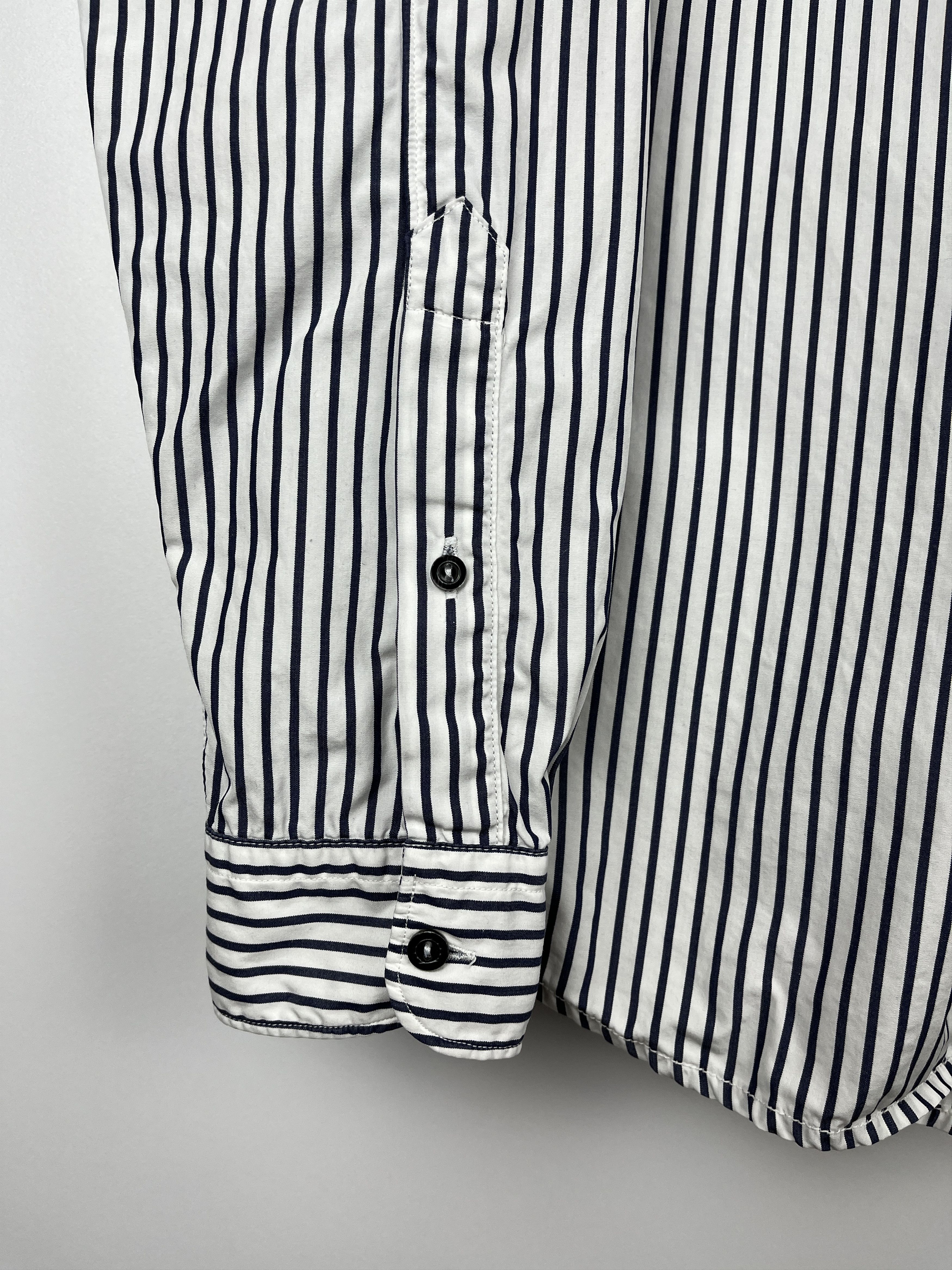 Diesel Black Gold Diesel Black Gold Collection Striped Long Sleeve Shirt Size US S / EU 44-46 / 1 - 7 Thumbnail