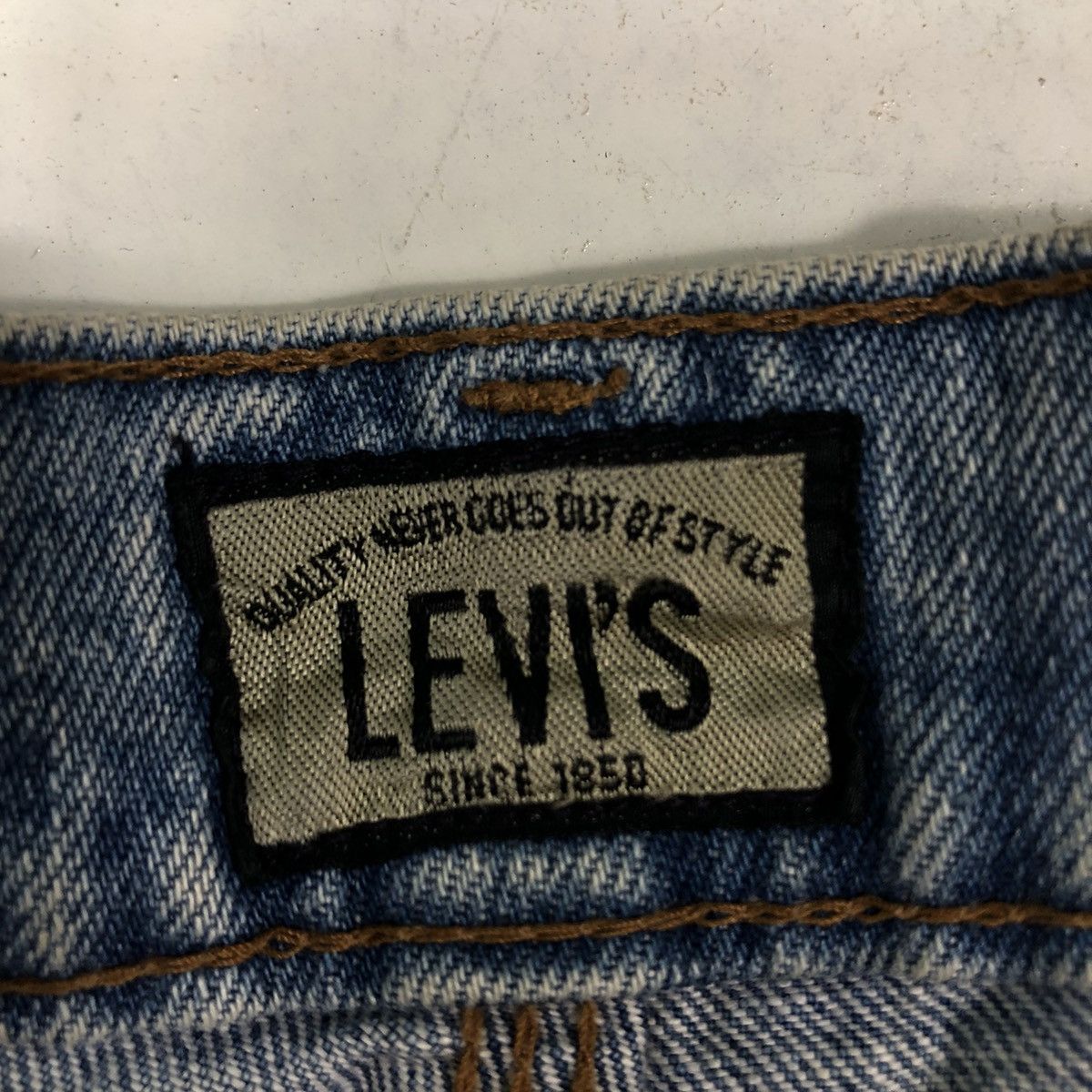 Levi's 🔥80’s Vintage Levi’s 636 Distressed Denim Jeans Size US 30 / EU 46 - 13 Thumbnail