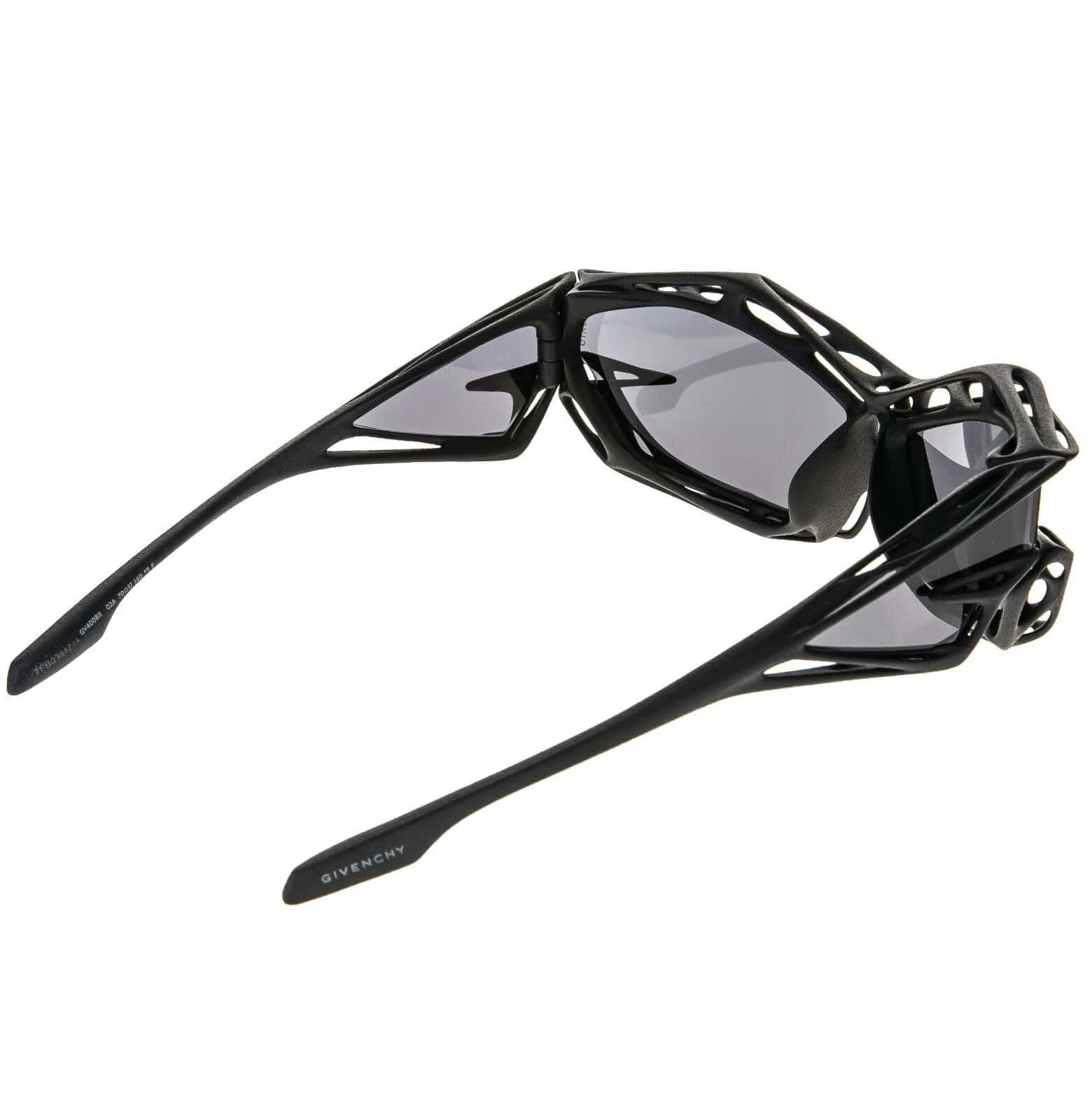 Givenchy GIVENCHY GIV CUT CAGE 40081 Matte Black 3D GV40081I Sunglass Size ONE SIZE - 2 Thumbnail